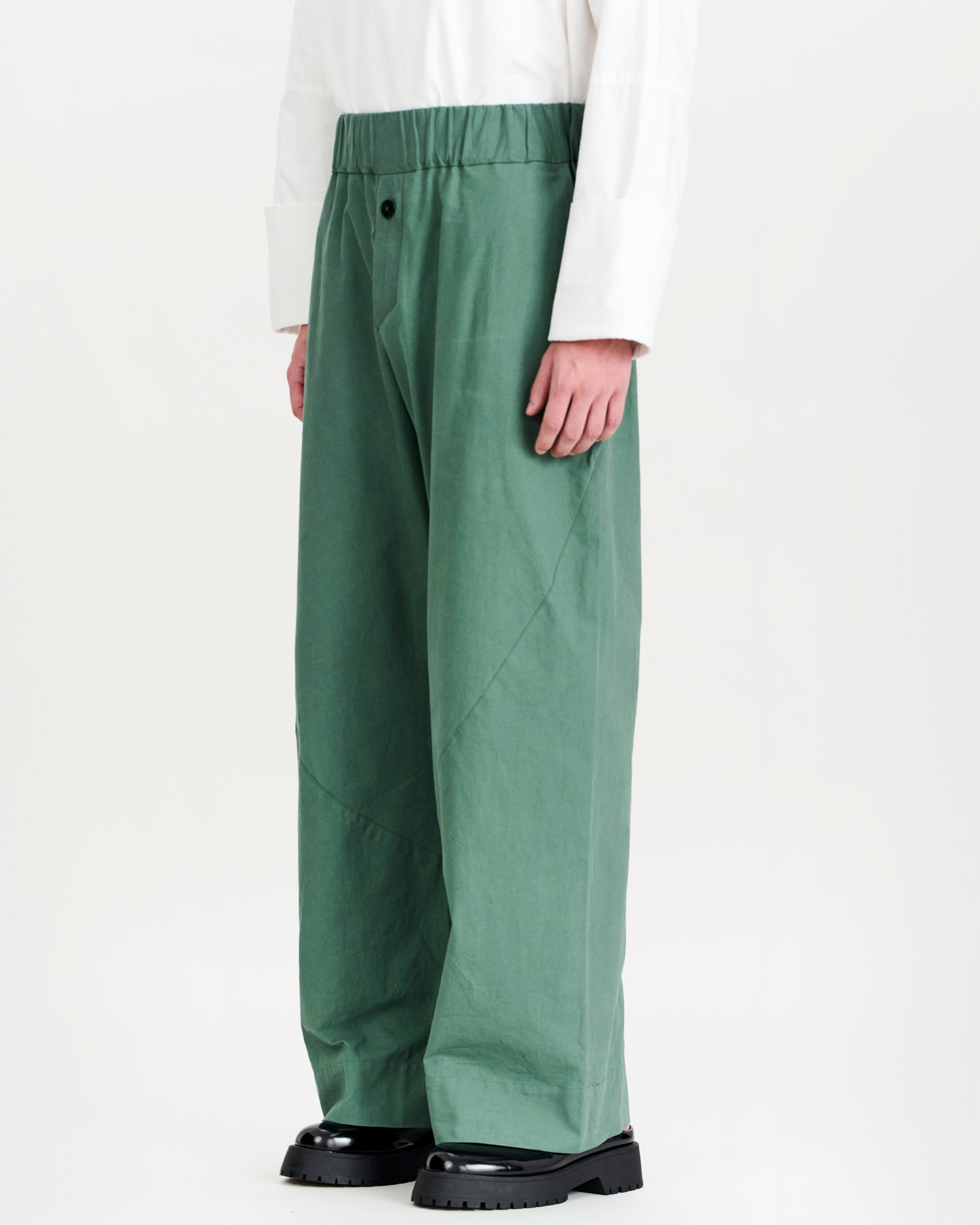 Leo Trousers Dark Green