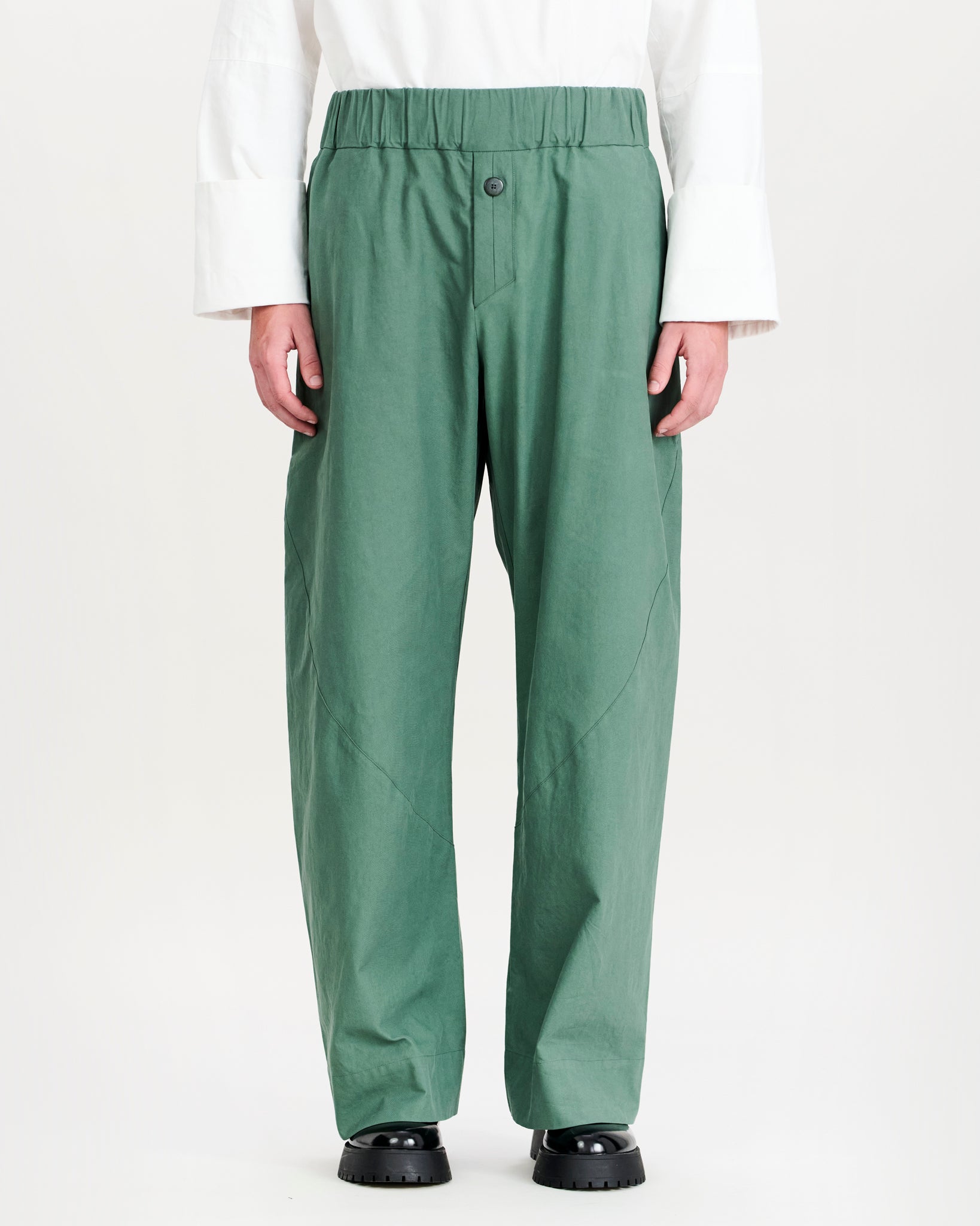 Leo Trousers Dark Green