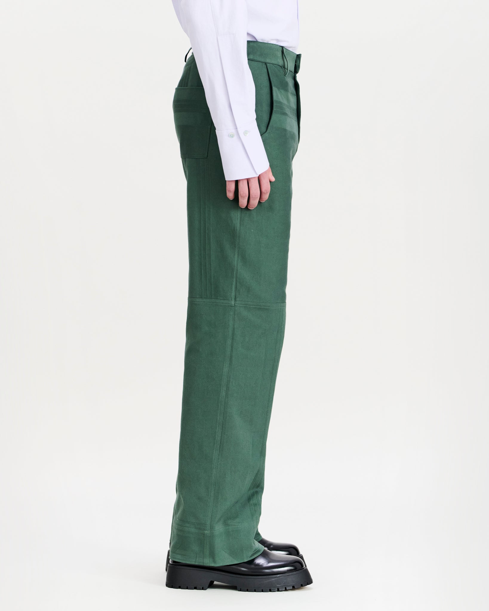 Jelle Trousers Dark Green
