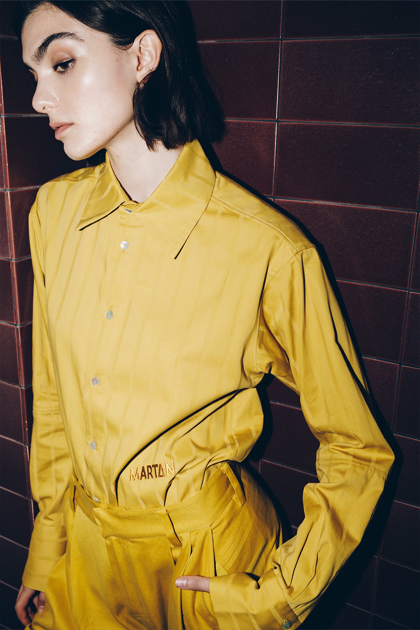 Marchi Shirt Dirty Yellow