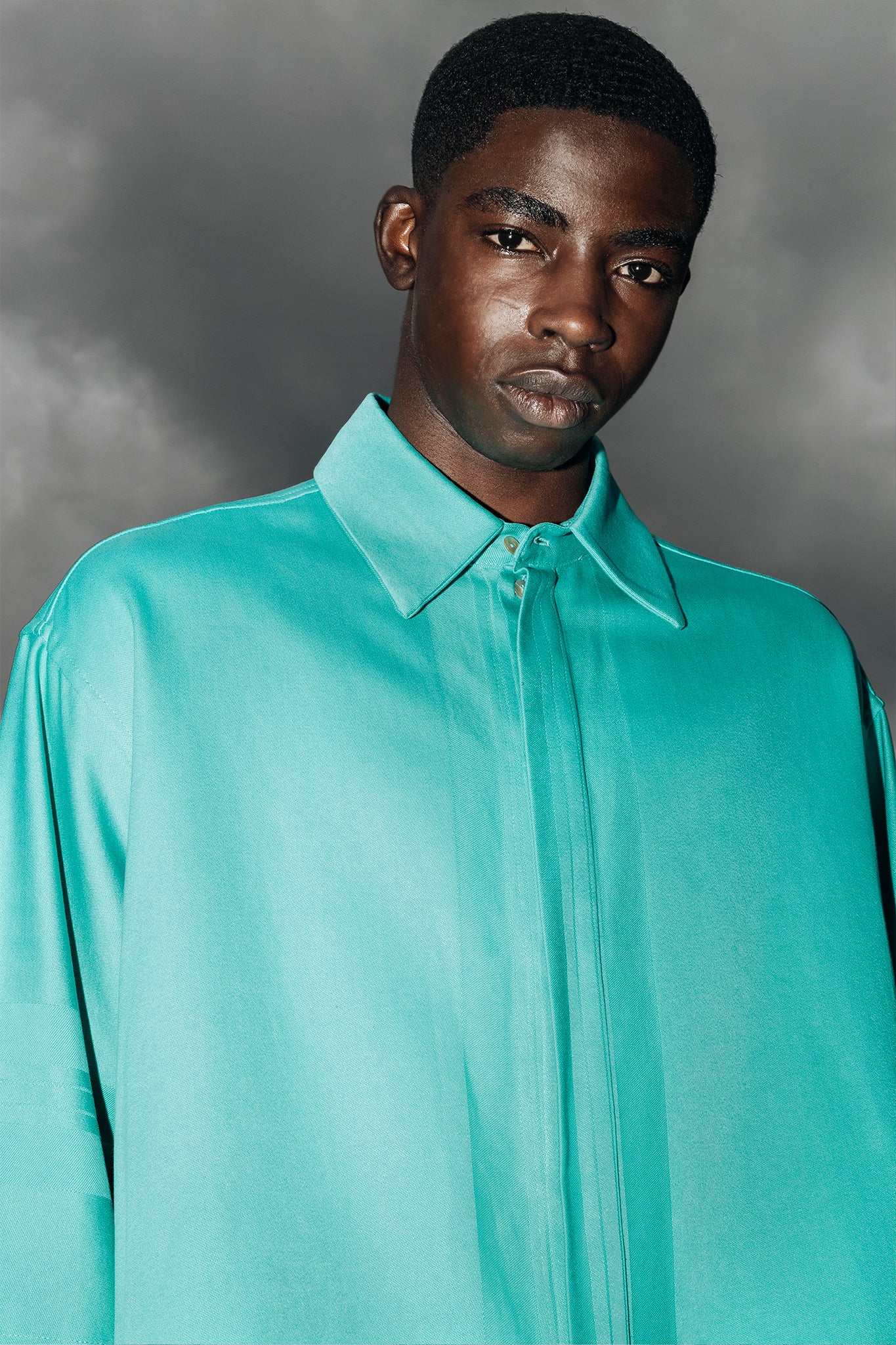 Nore Overshirt Seaweed Green