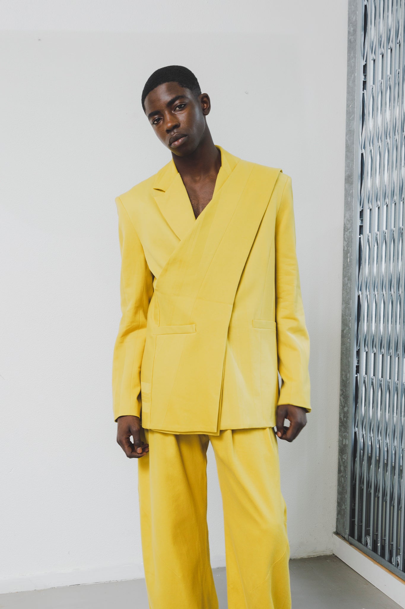 Wibo Blazer Dirty Yellow
