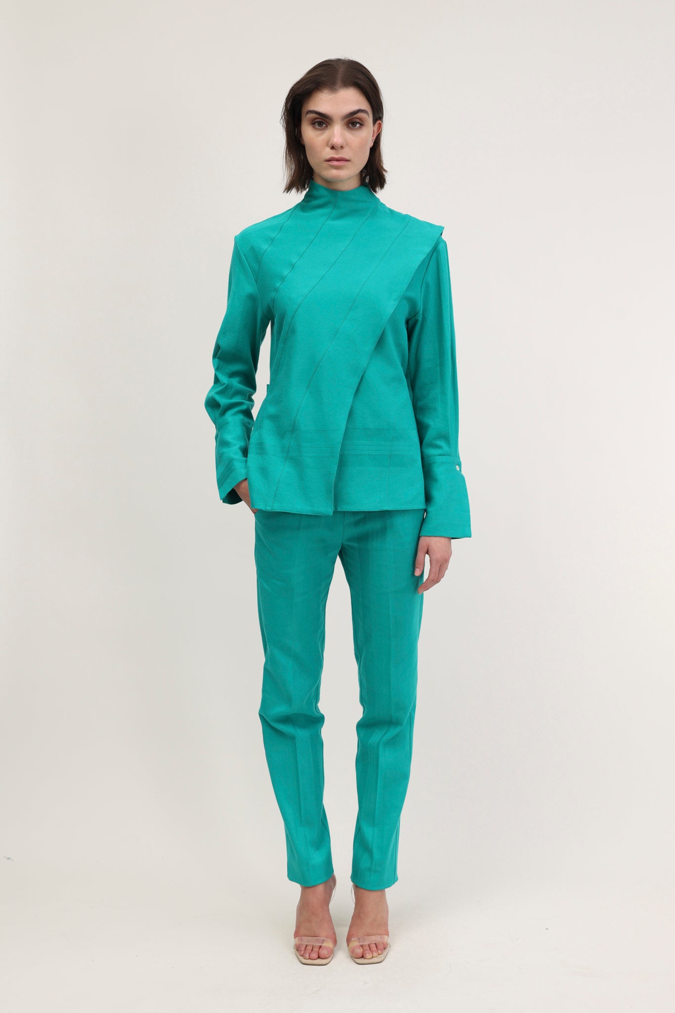 Nina Top Seaweed Green