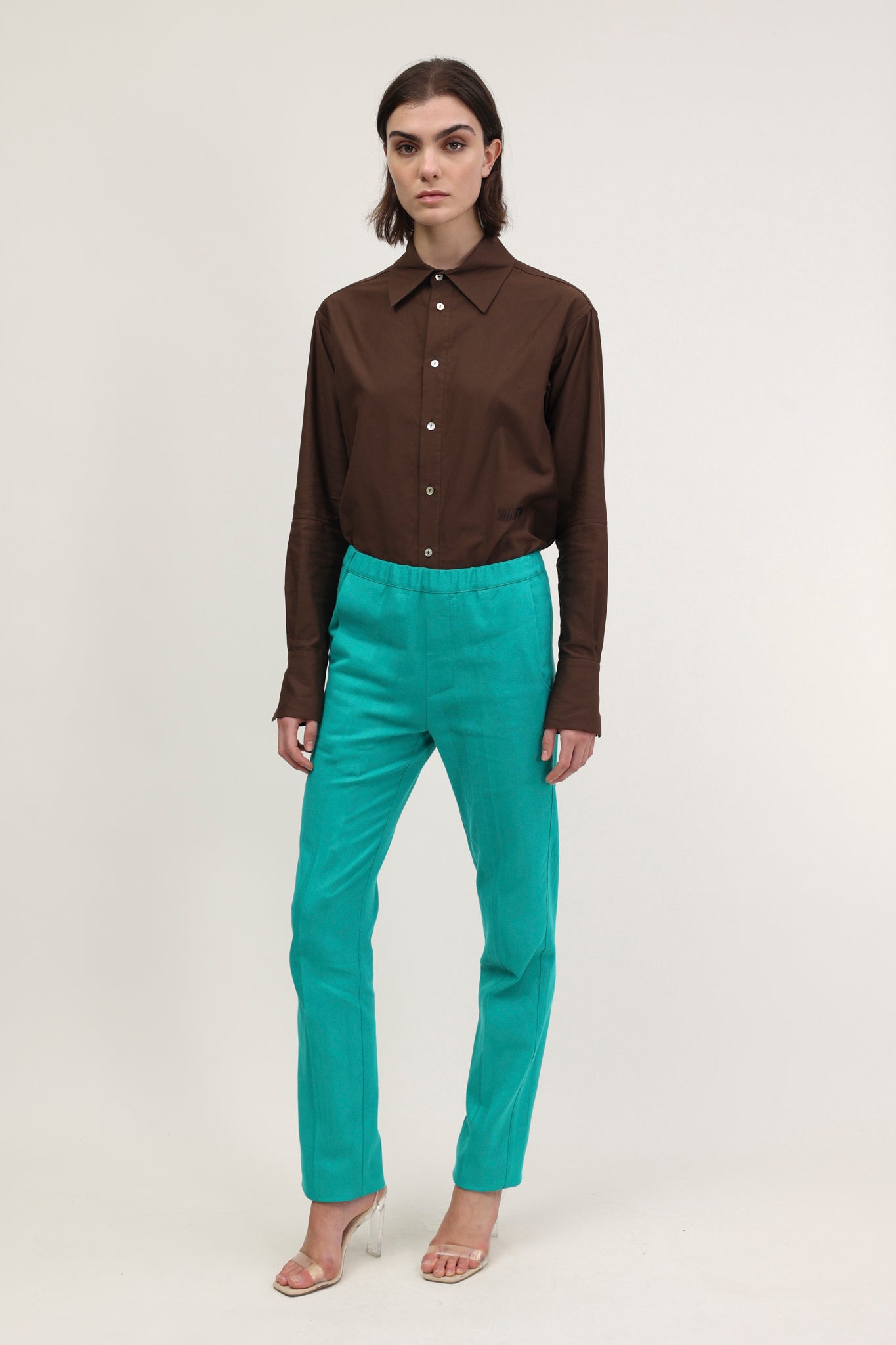 Nore Trousers Seaweed Green