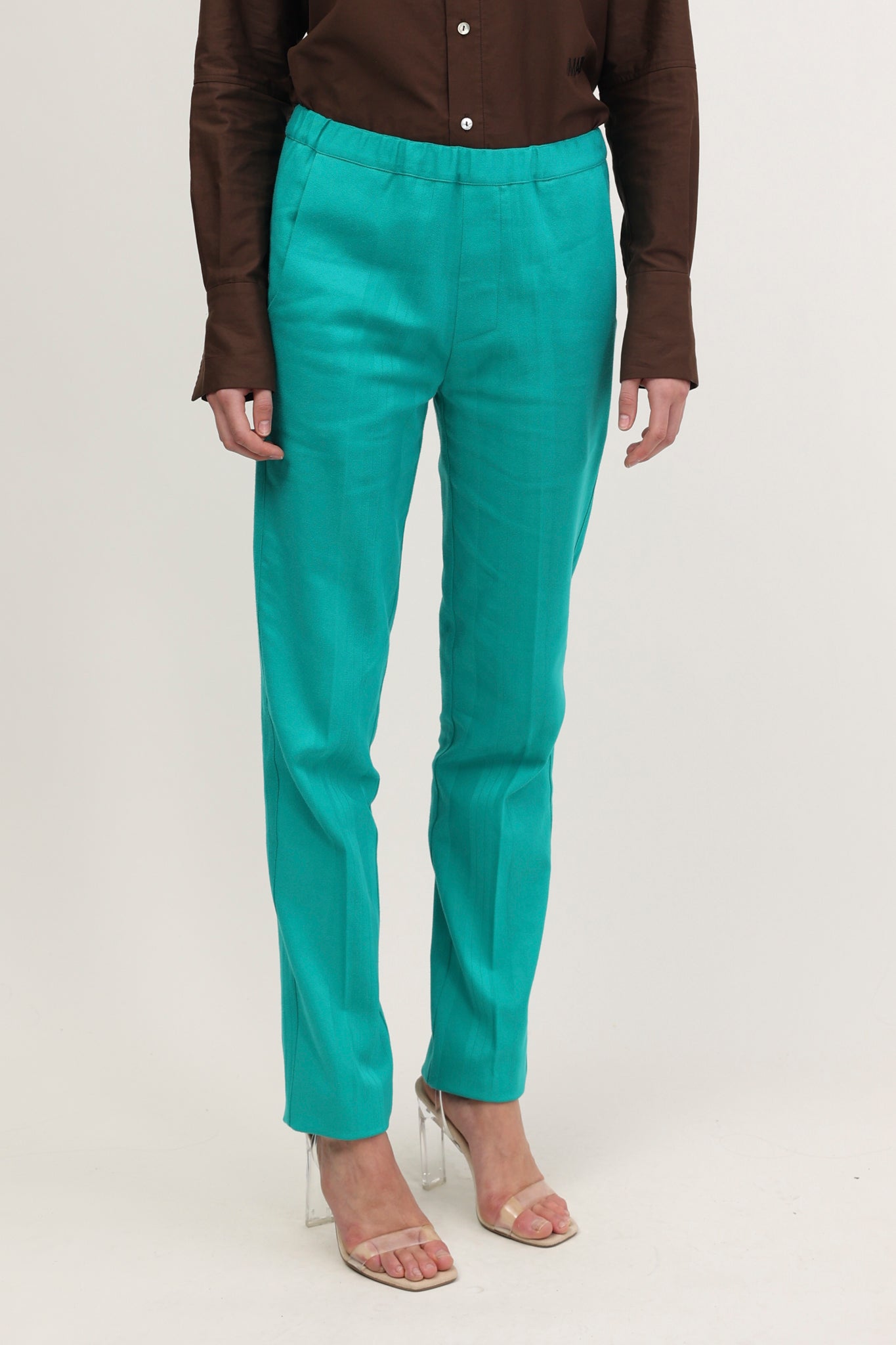 Nore Trousers Seaweed Green