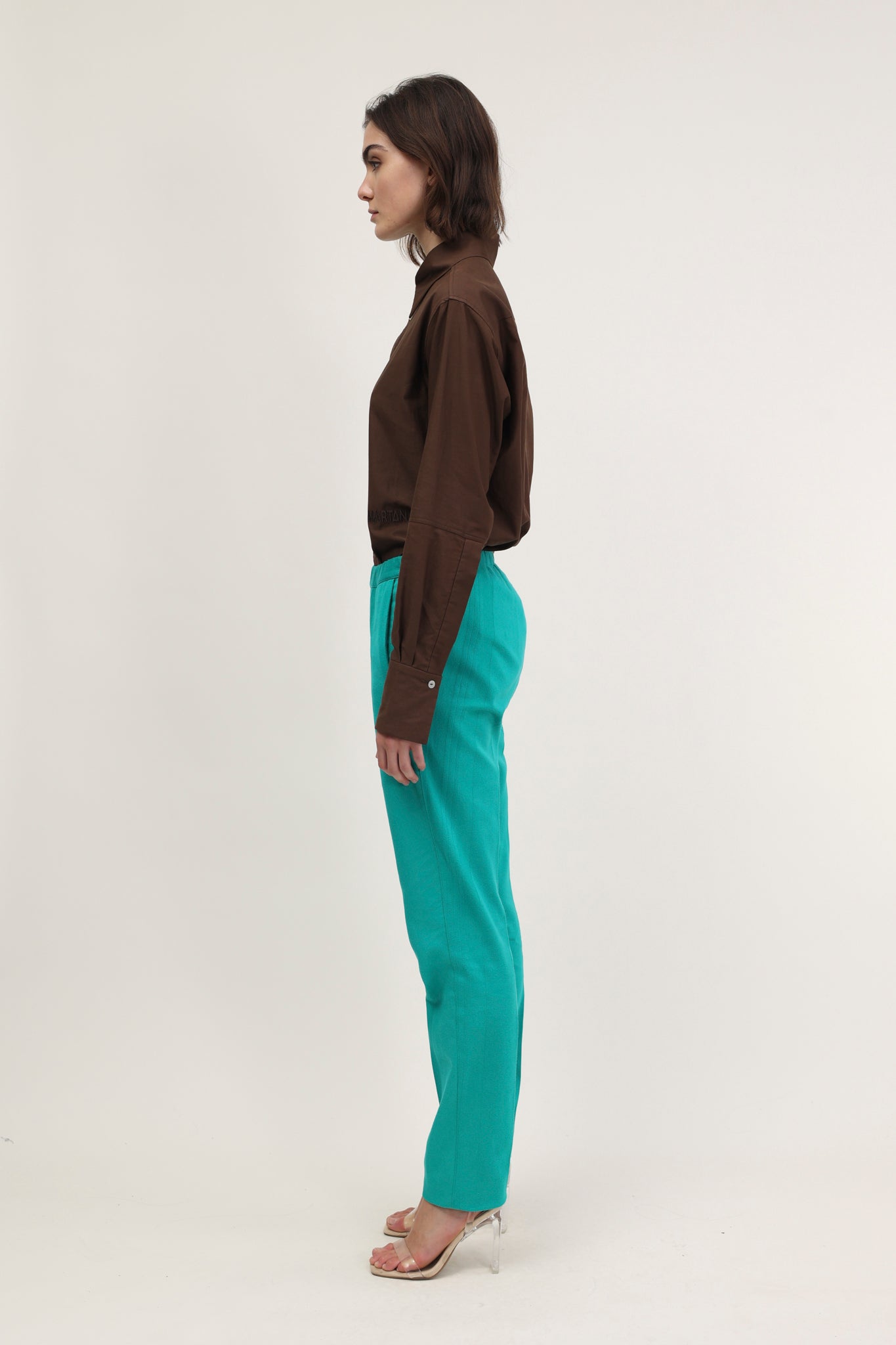 Nore Trousers Seaweed Green