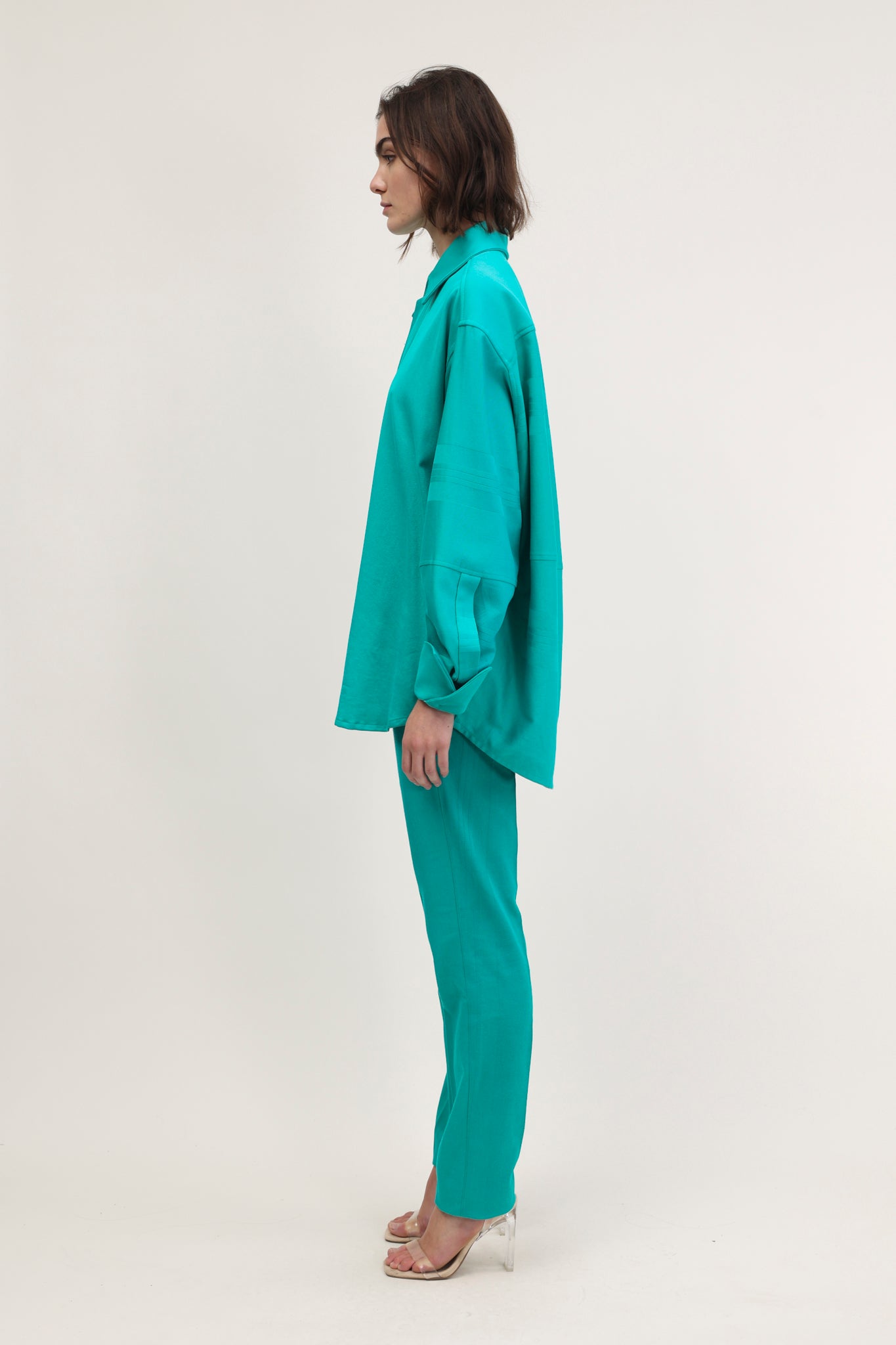 Nore Overshirt Seaweed Green