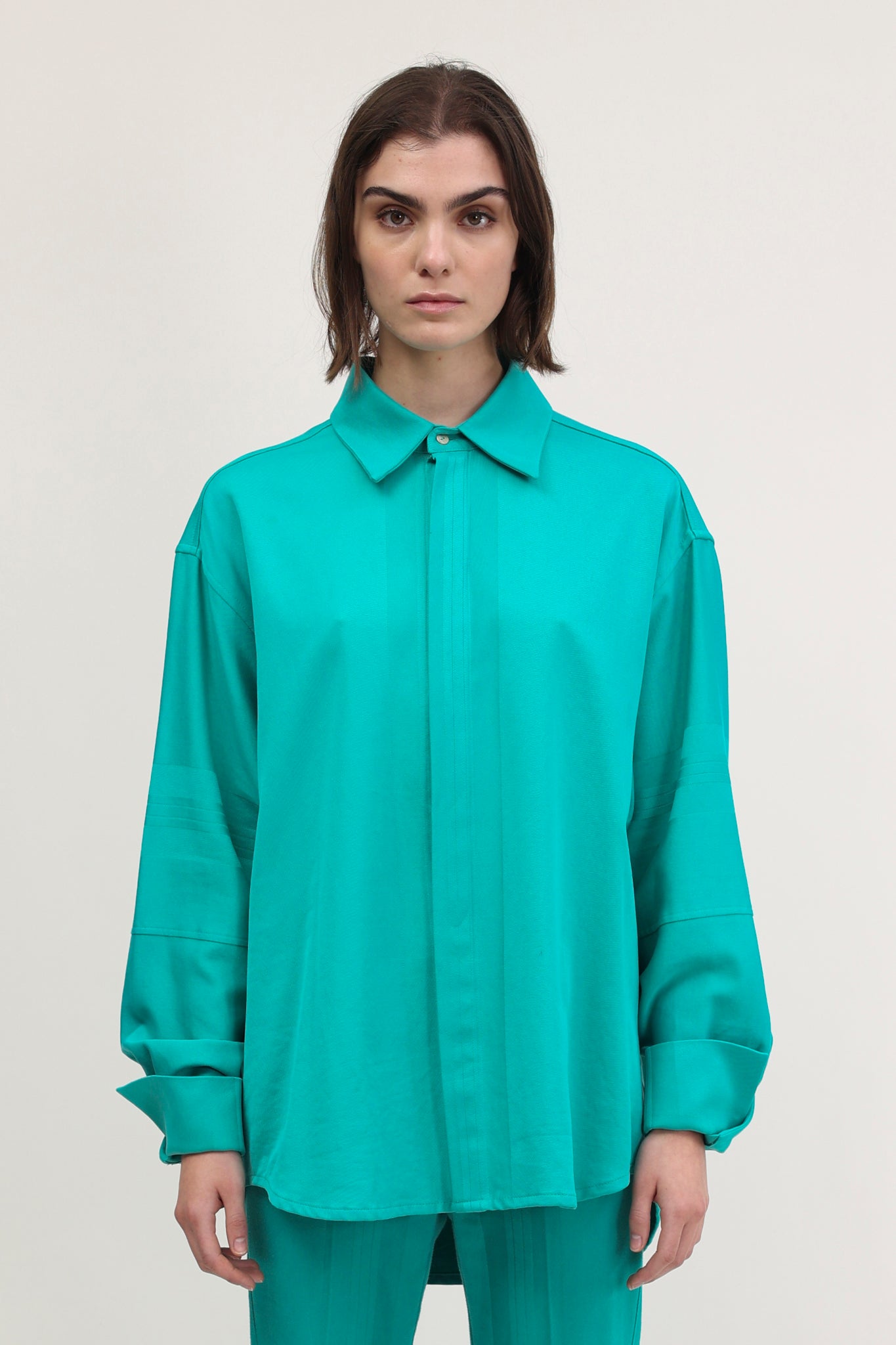 Nore Overshirt Seaweed Green