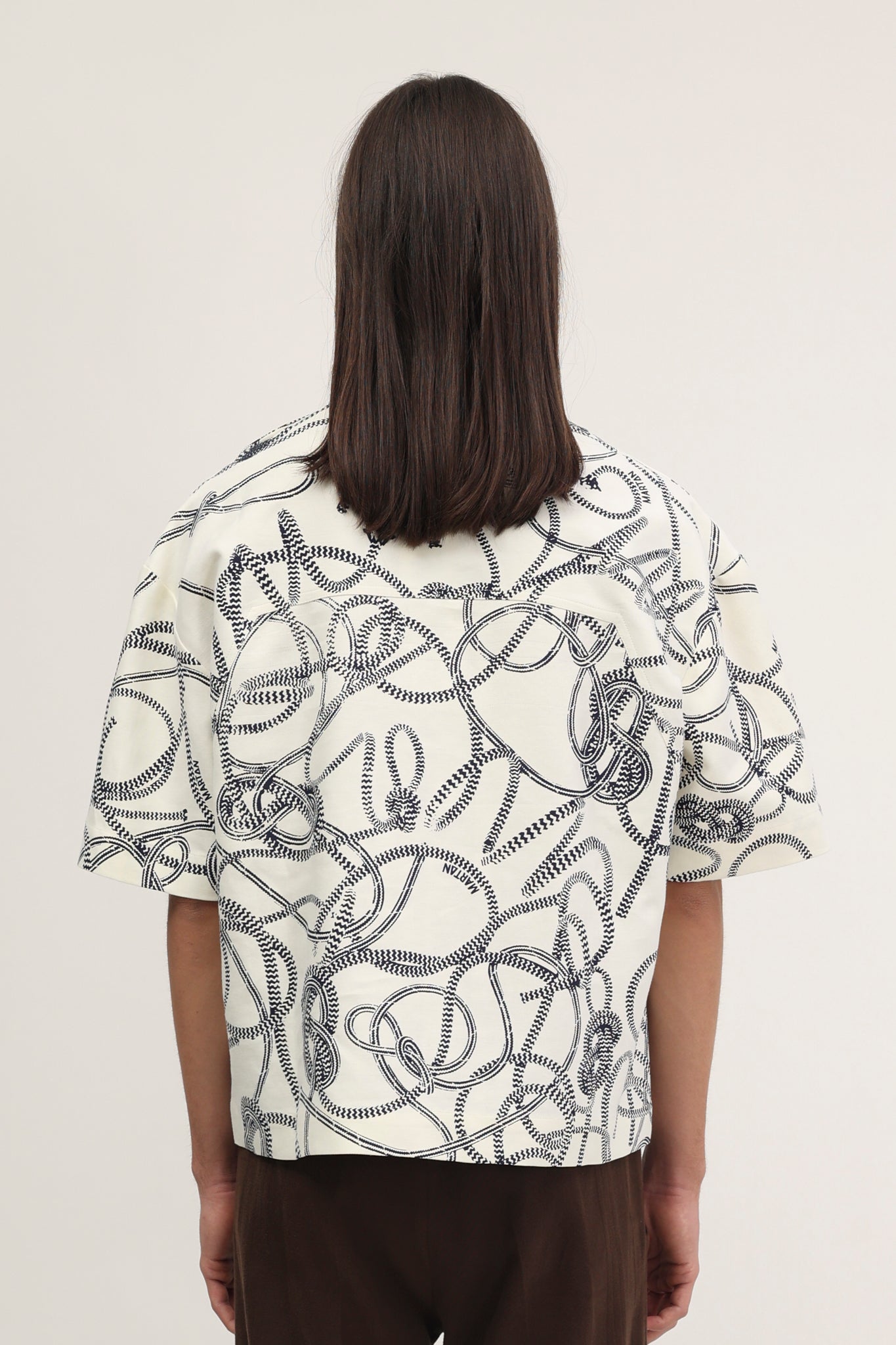 Charlie T-shirt Knotted print