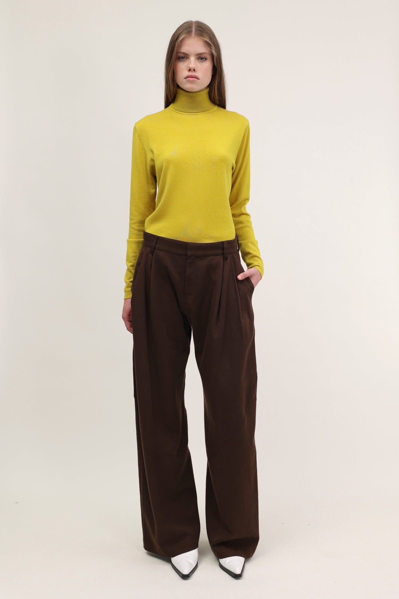 Jo Trousers Chocolate Brown