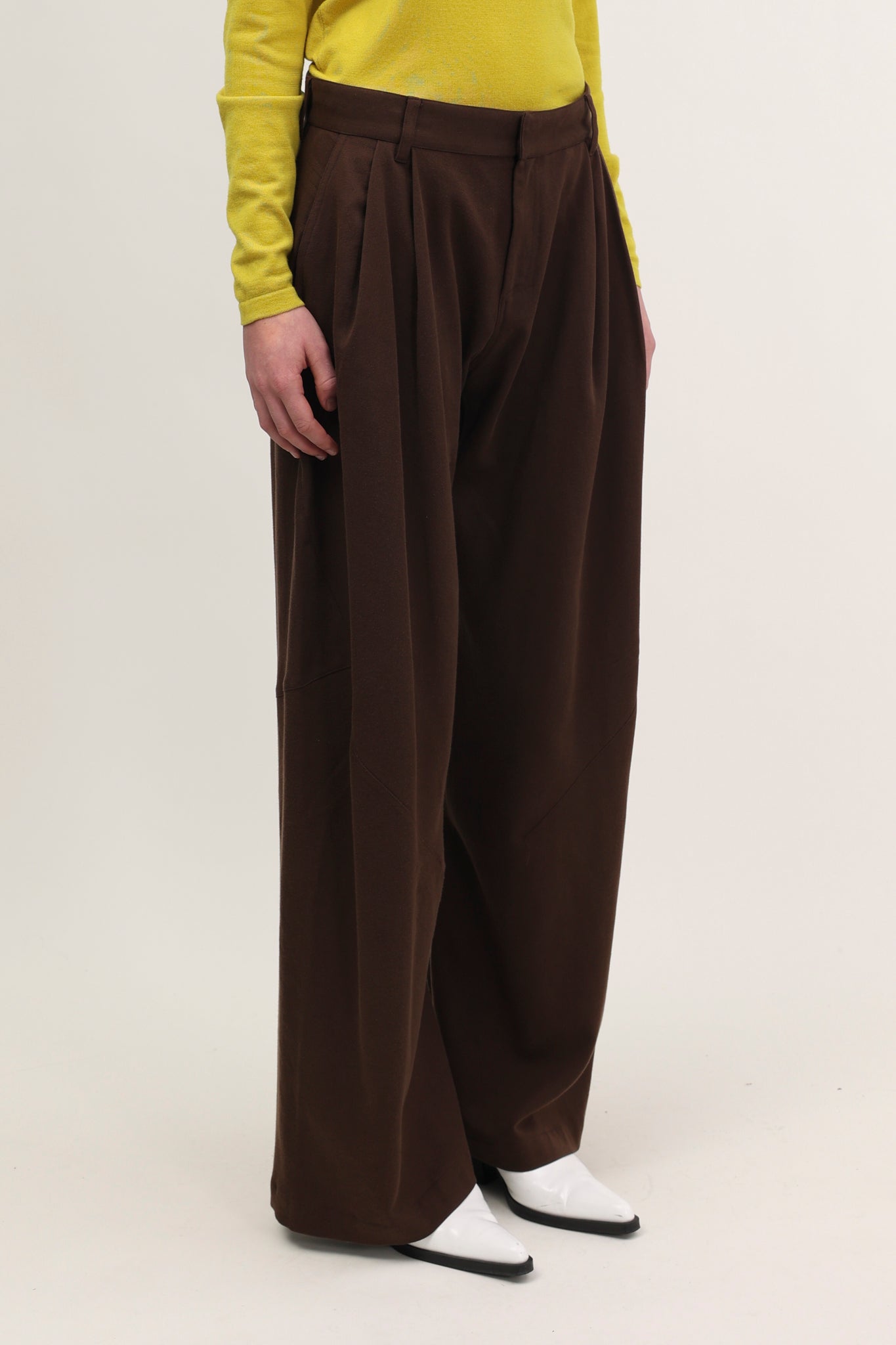 Jo Trousers Chocolate Brown