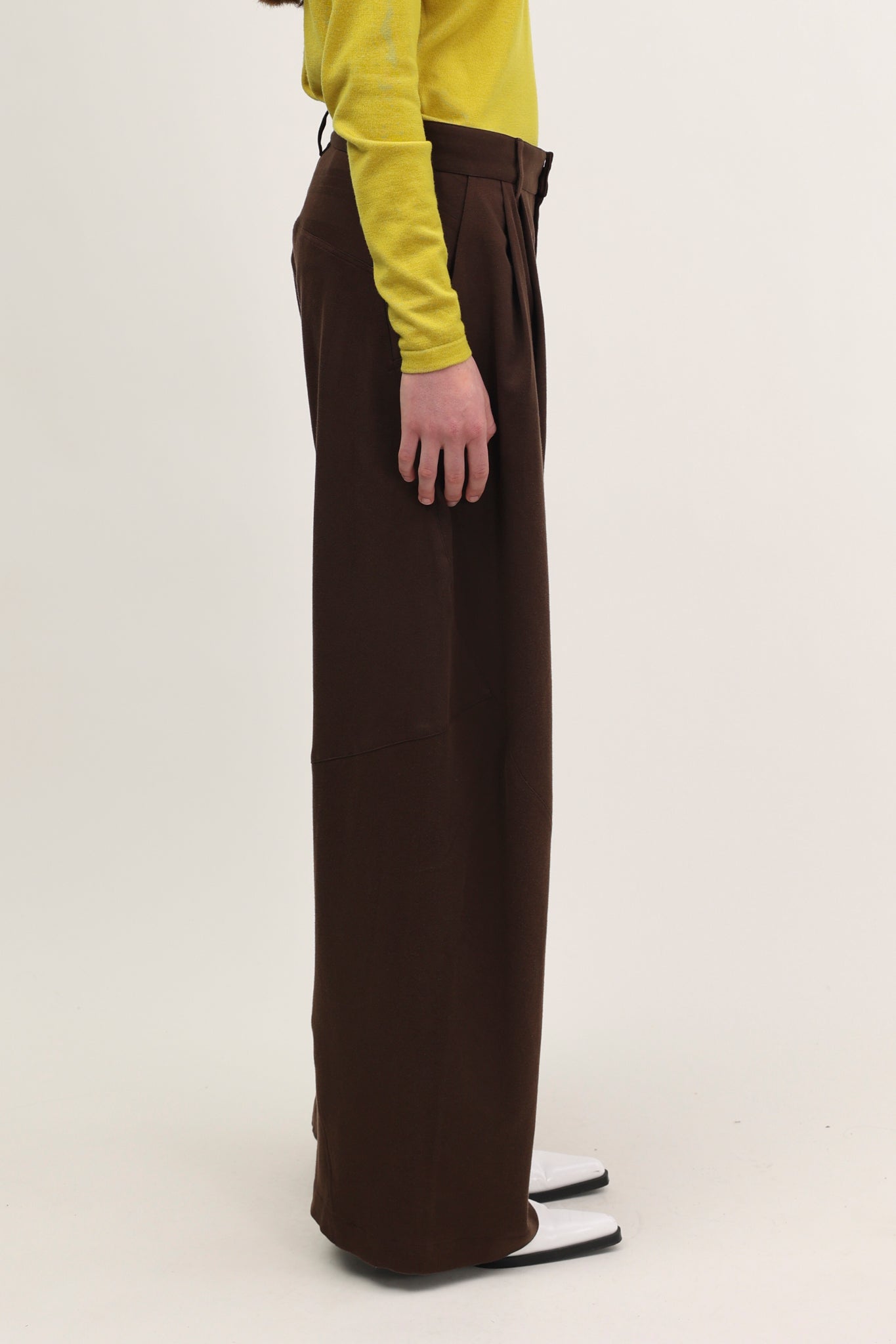 Jo Trousers Chocolate Brown