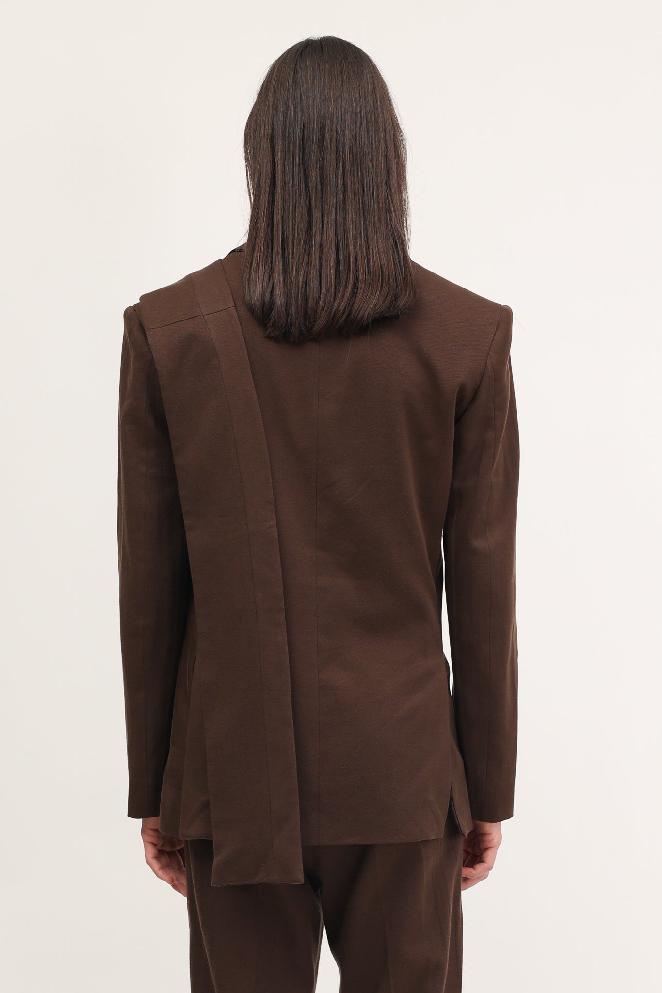 Wibo Blazer Chocolate Brown