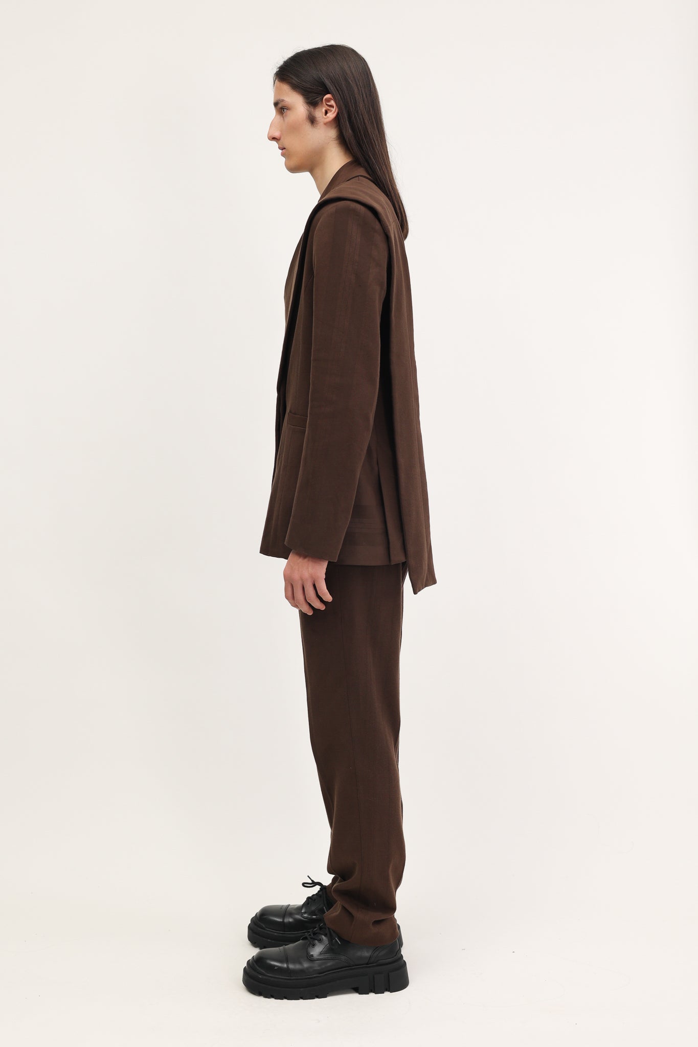Wibo Blazer Chocolate Brown