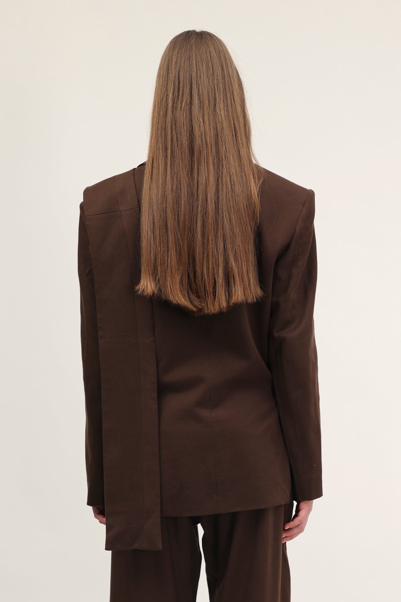 Wibo Blazer Chocolate Brown