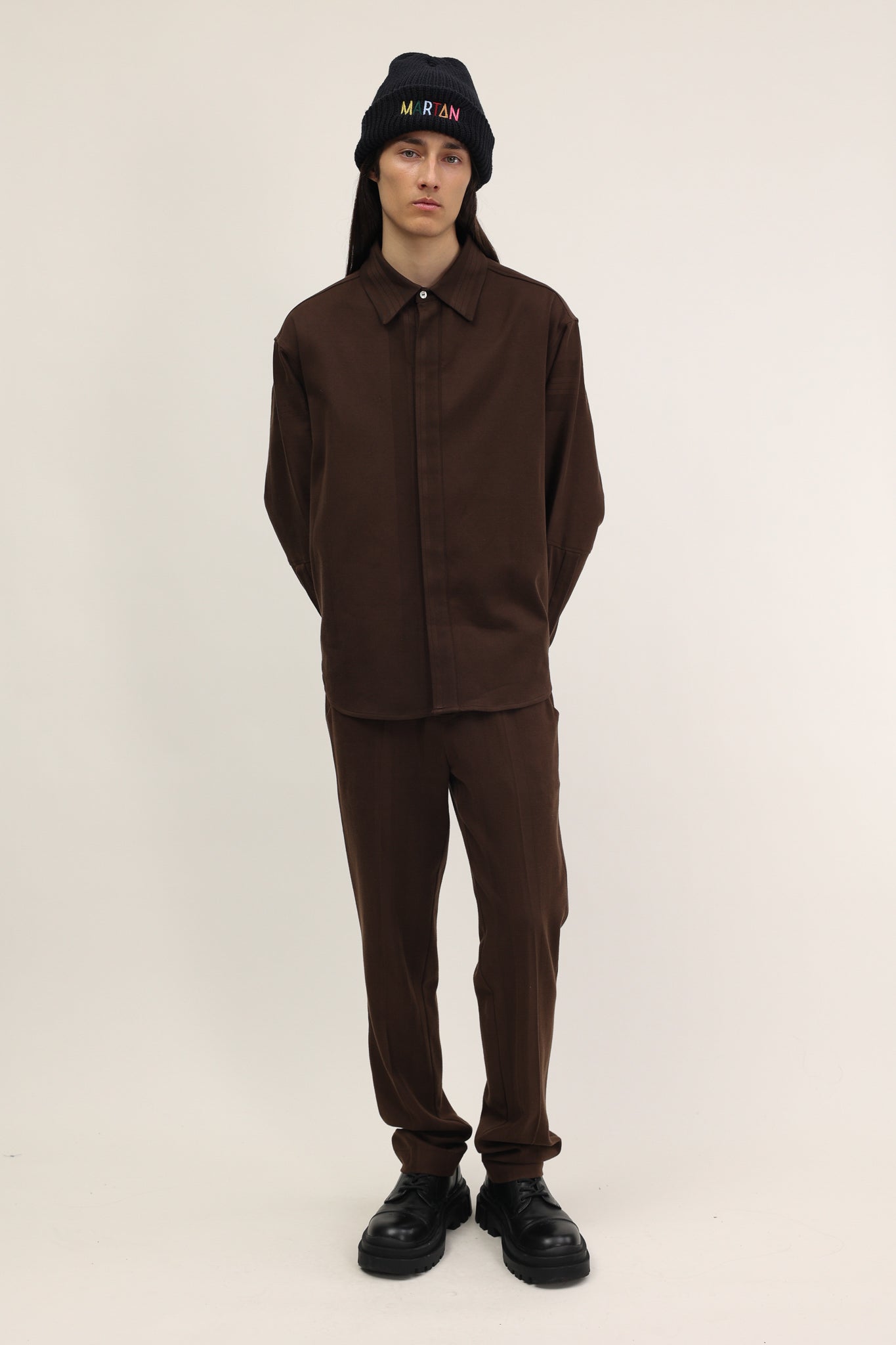 Nore Overshirt Chocolate Brown