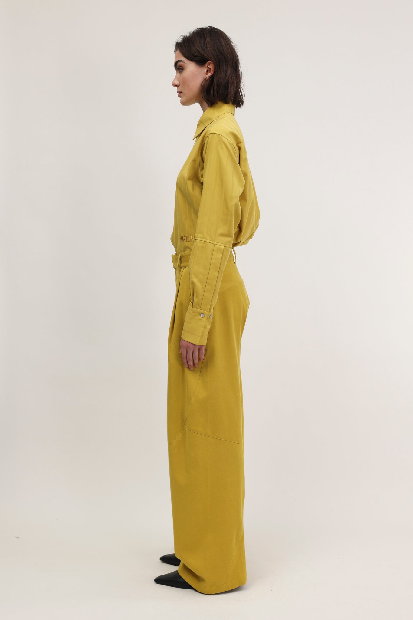 Jo Trousers Dirty Yellow