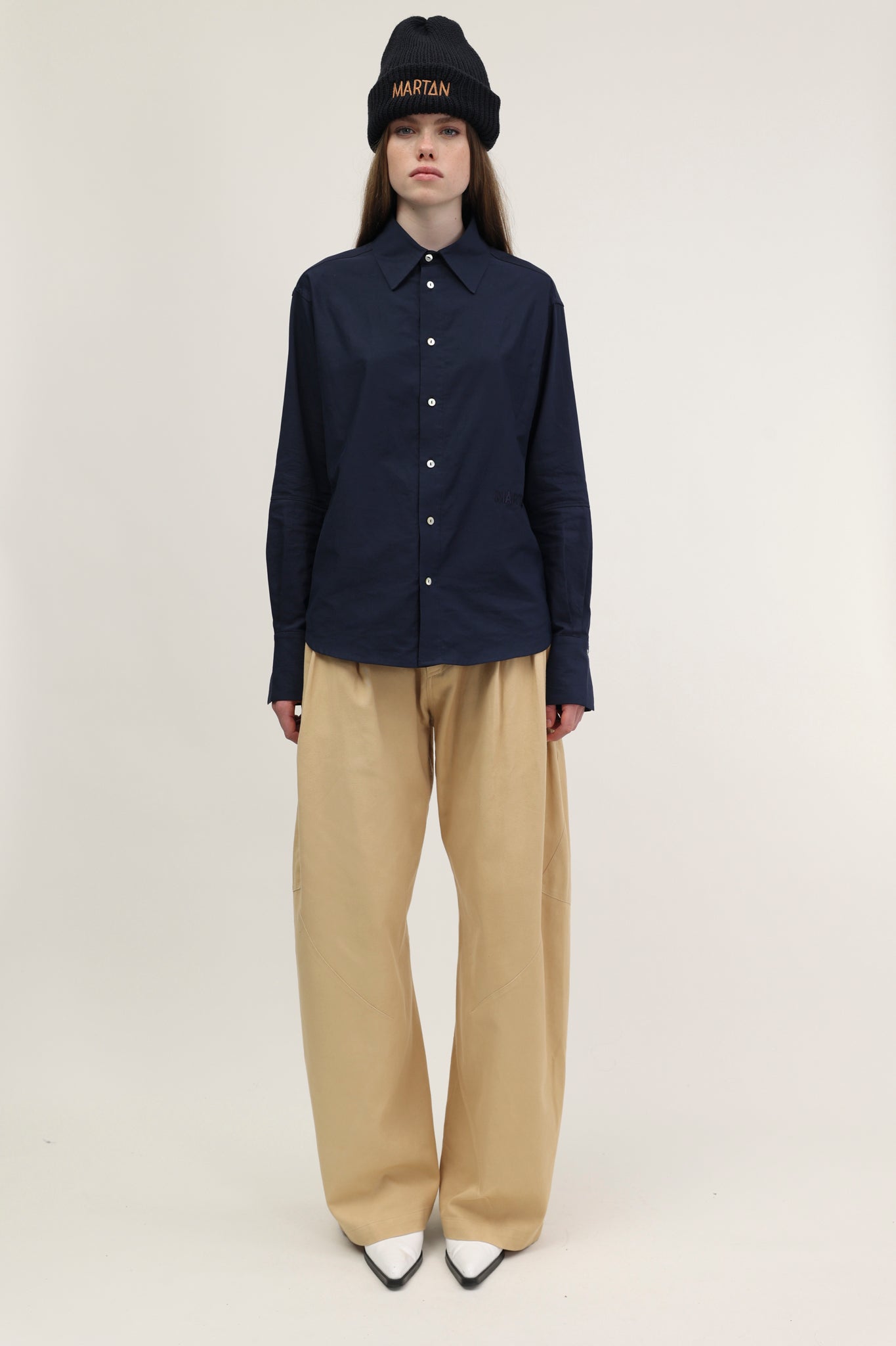Marchi Shirt Navy Blue