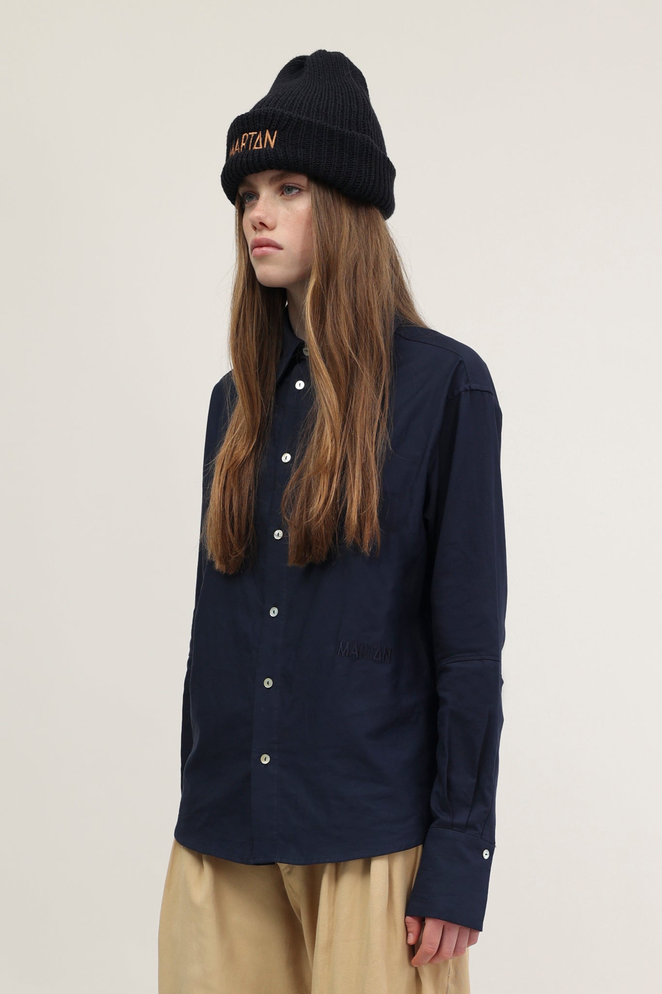 Marchi Shirt Navy Blue
