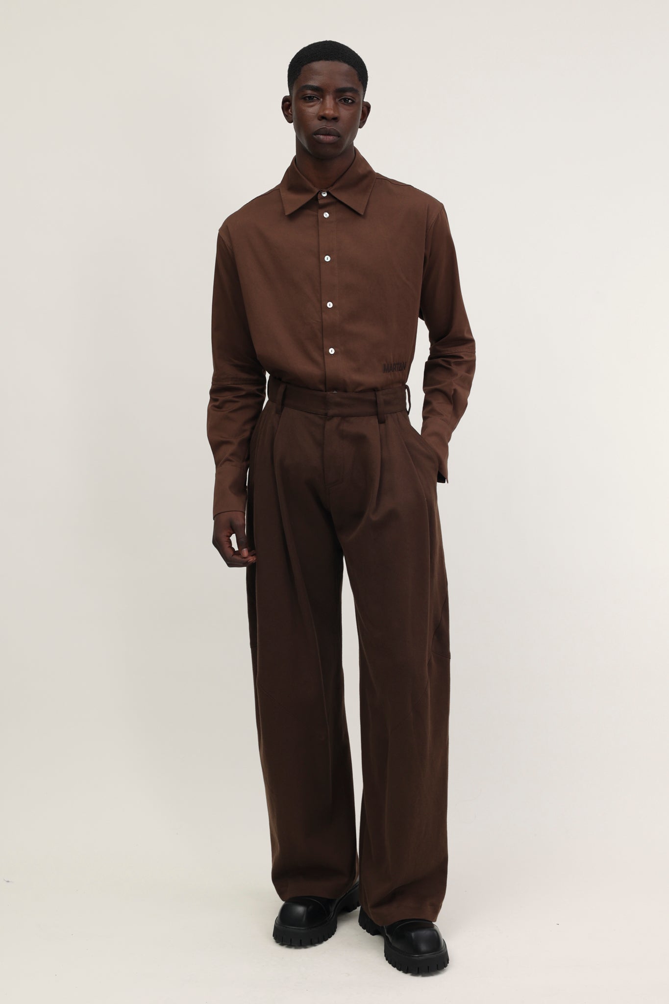 Jo Trousers Chocolate Brown