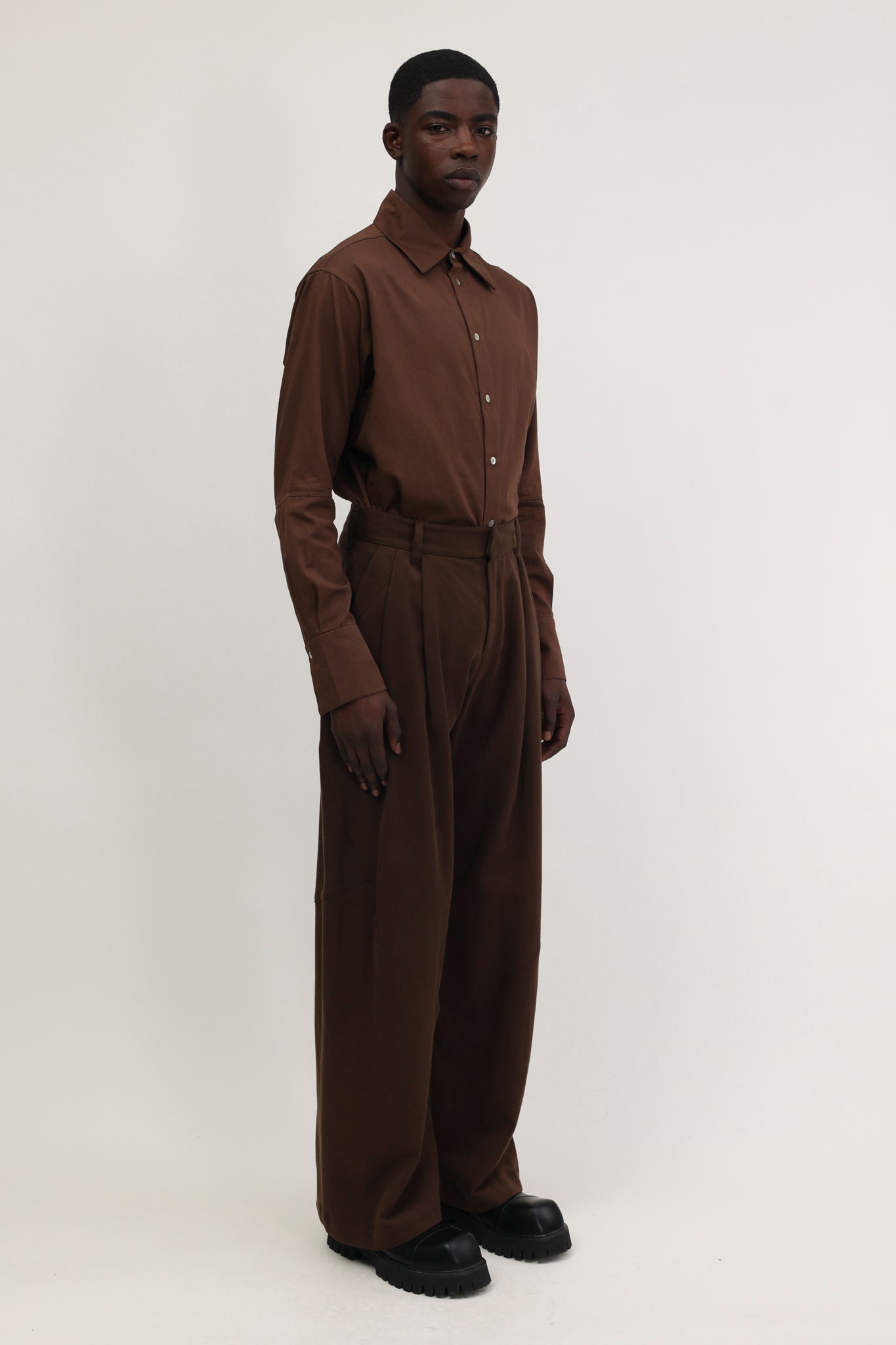 Jo Trousers Chocolate Brown