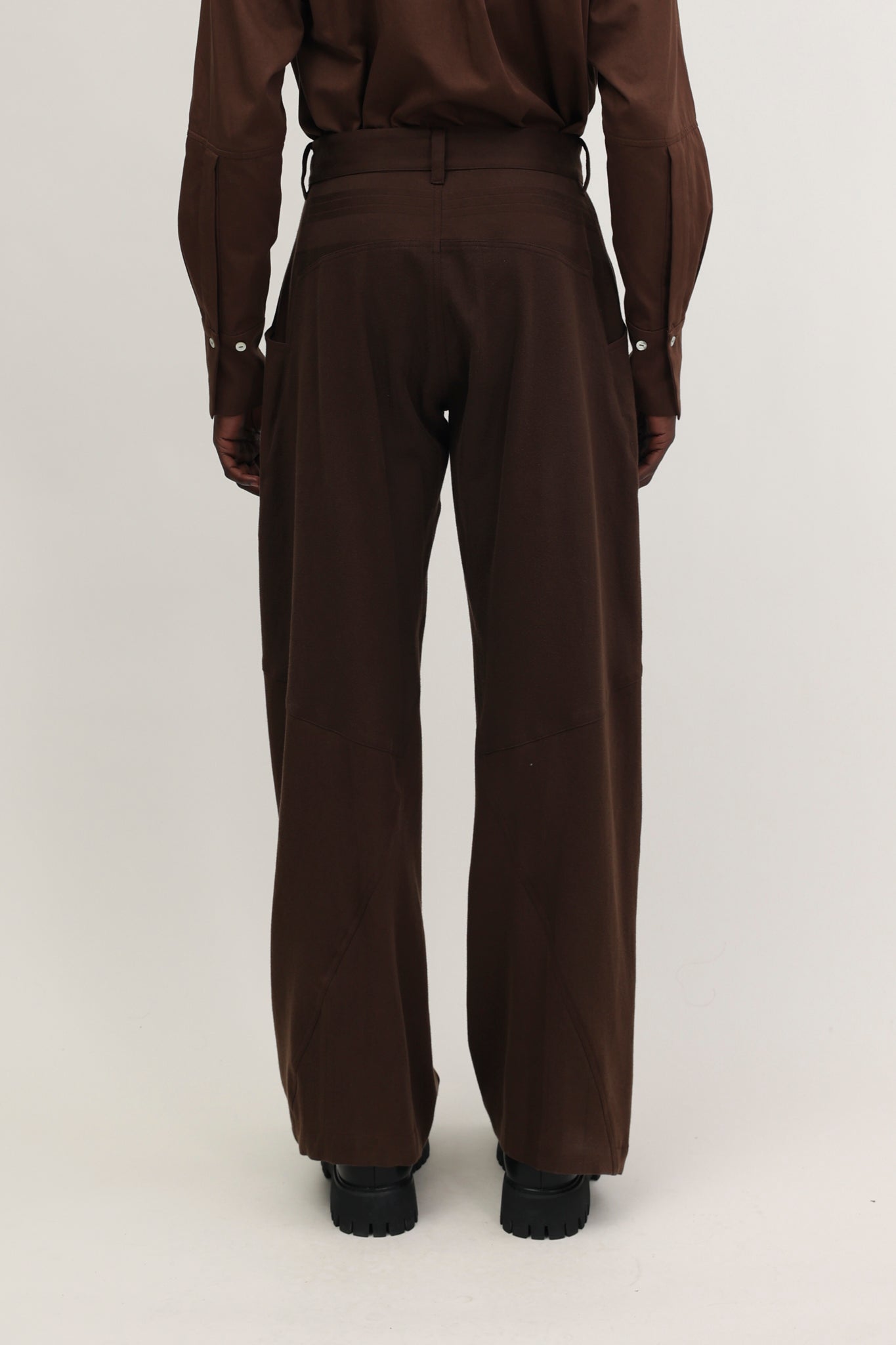 Jo Trousers Chocolate Brown