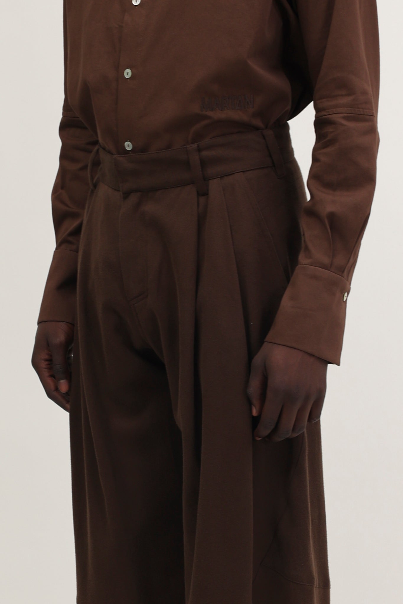 Jo Trousers Chocolate Brown