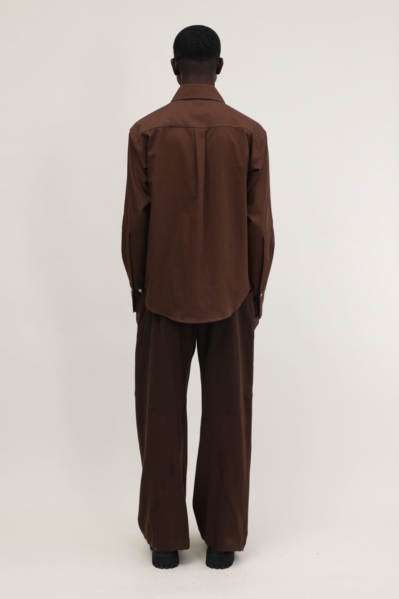 Marchi Shirt Chocolate Brown
