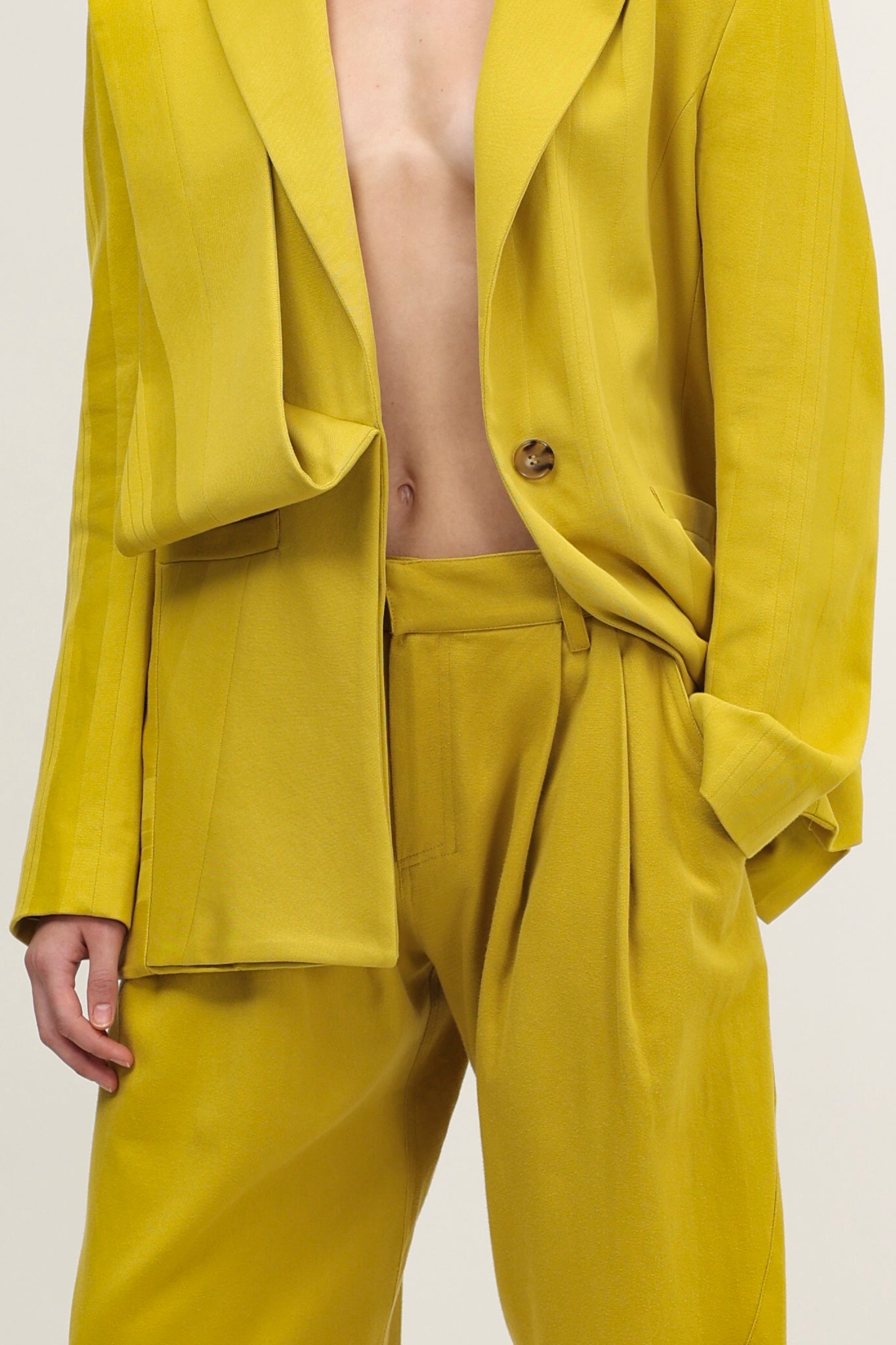 Wibo Blazer Dirty Yellow
