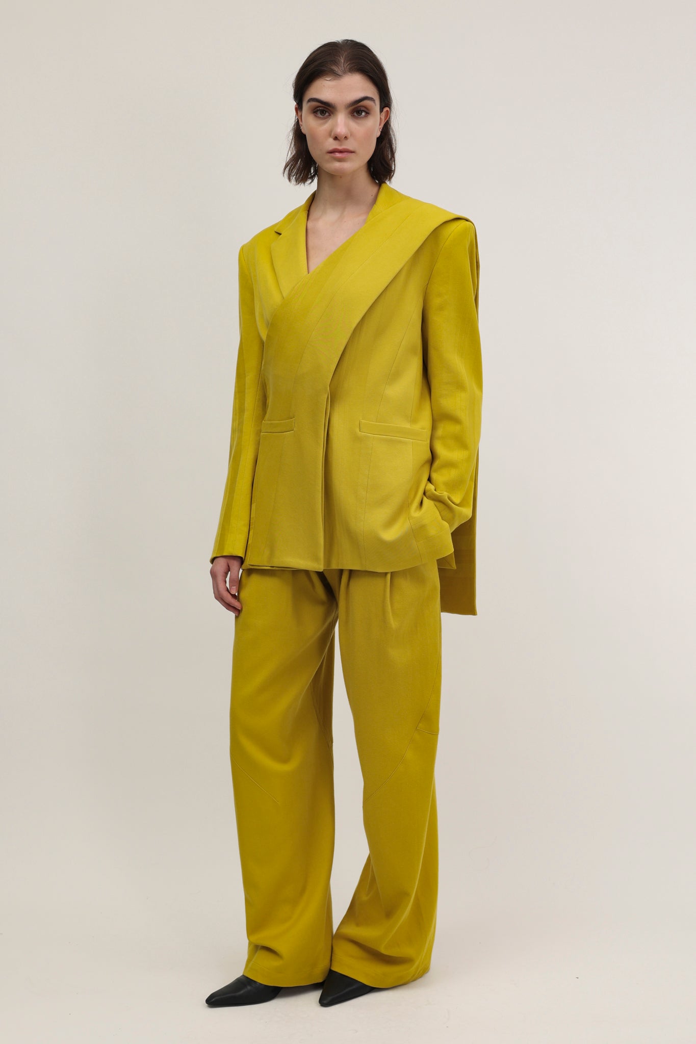 Wibo Blazer Dirty Yellow