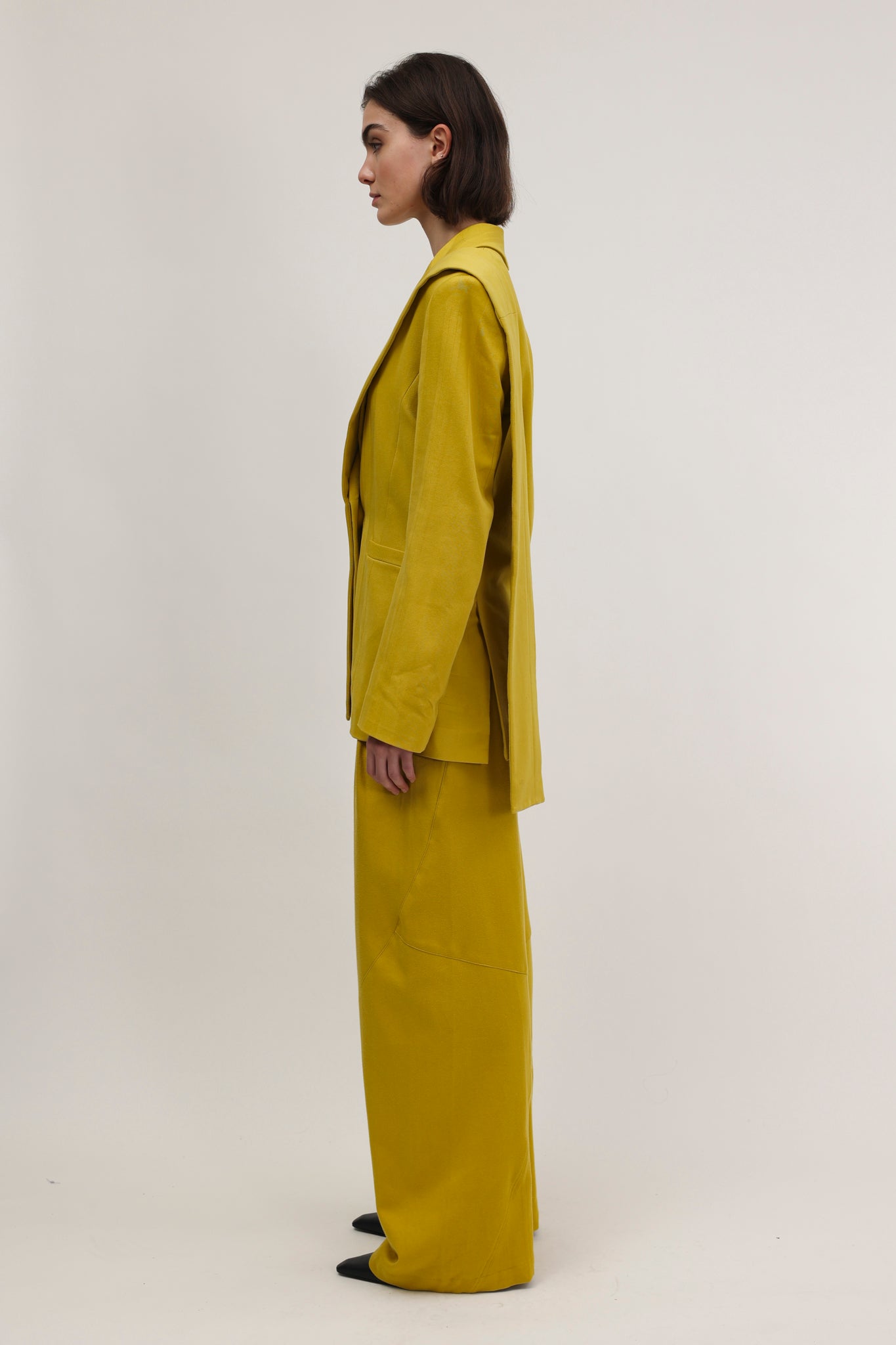 Wibo Blazer Dirty Yellow