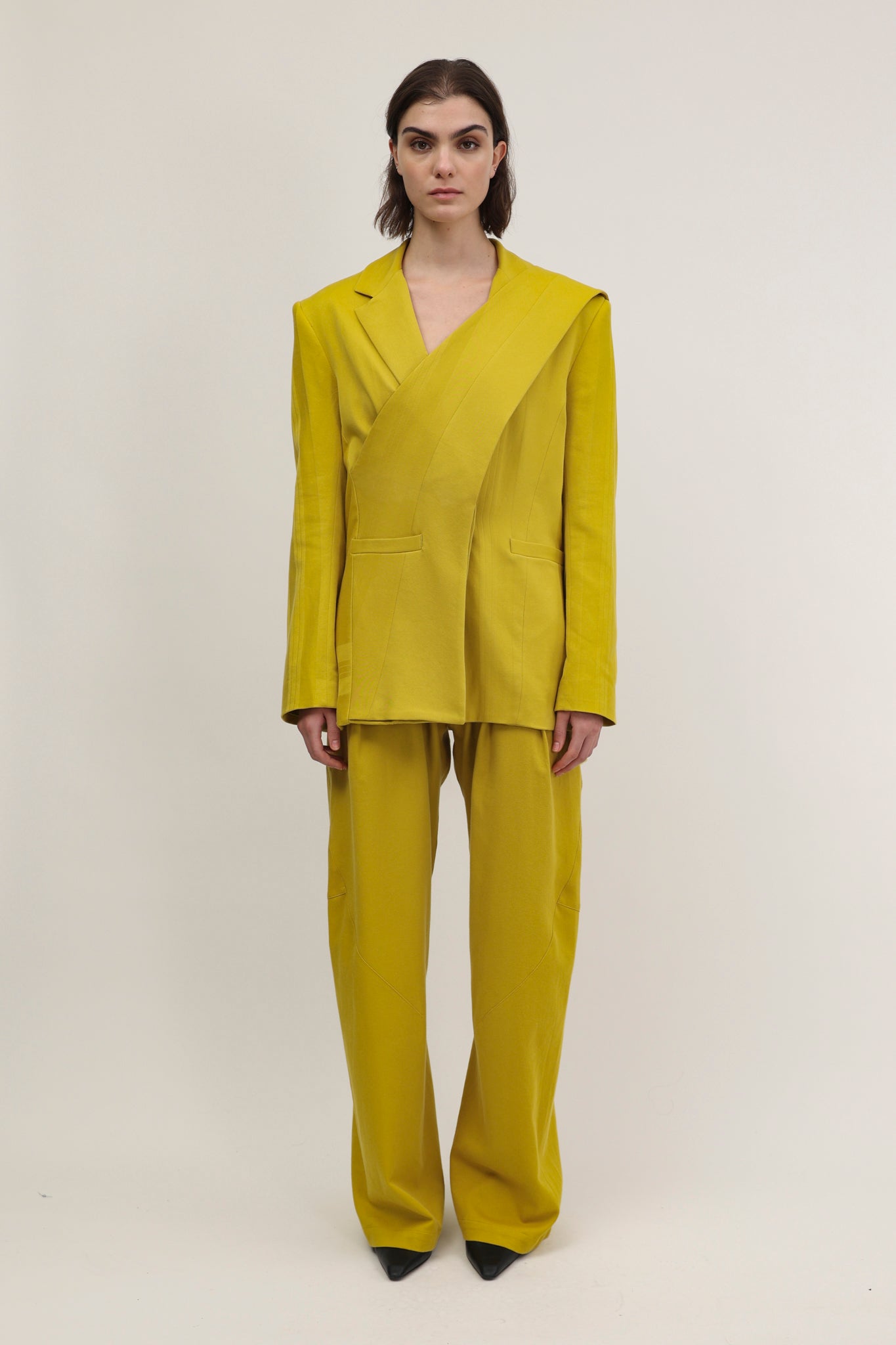 Wibo Blazer Dirty Yellow