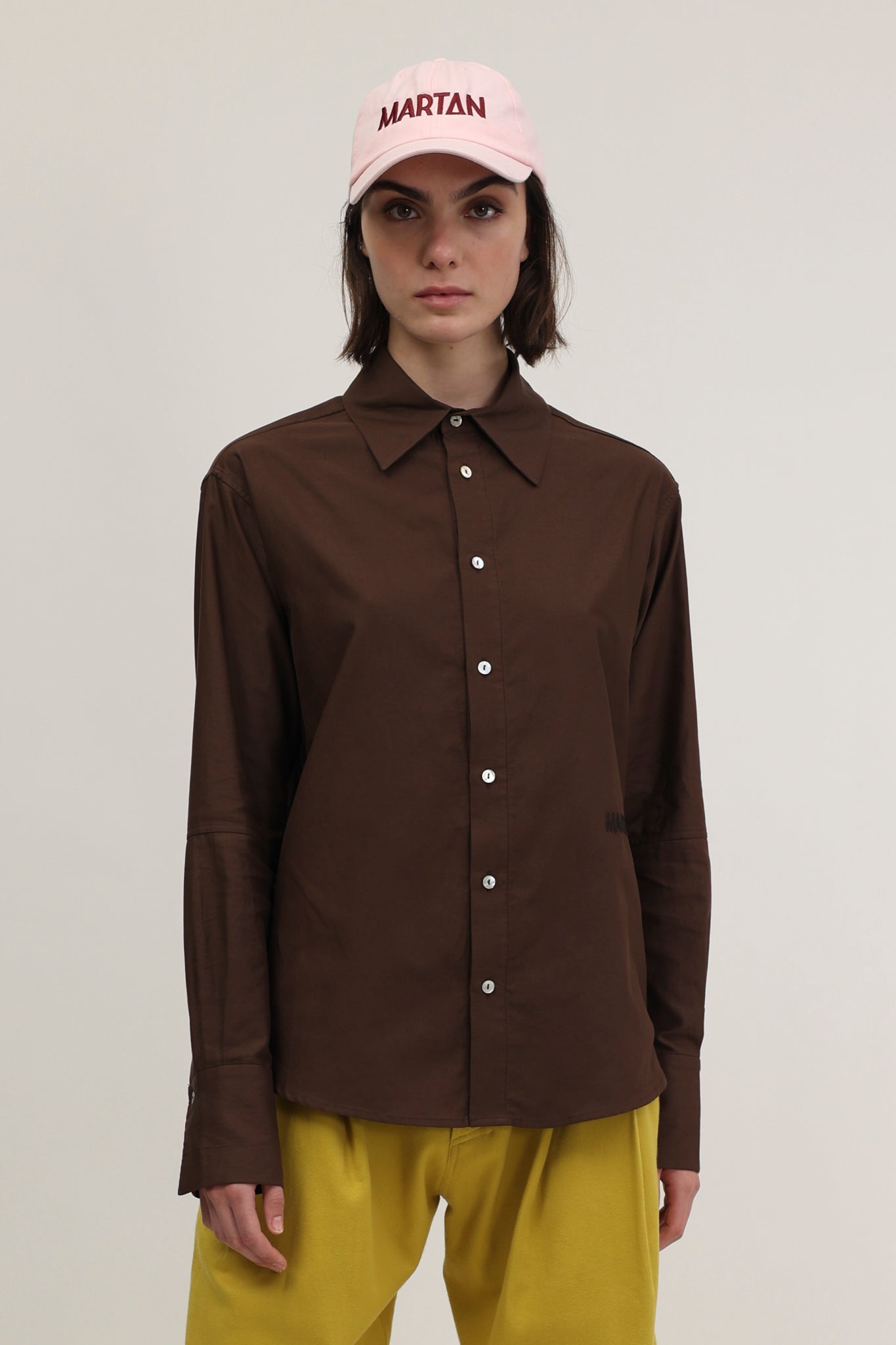 Marchi Shirt Chocolate Brown