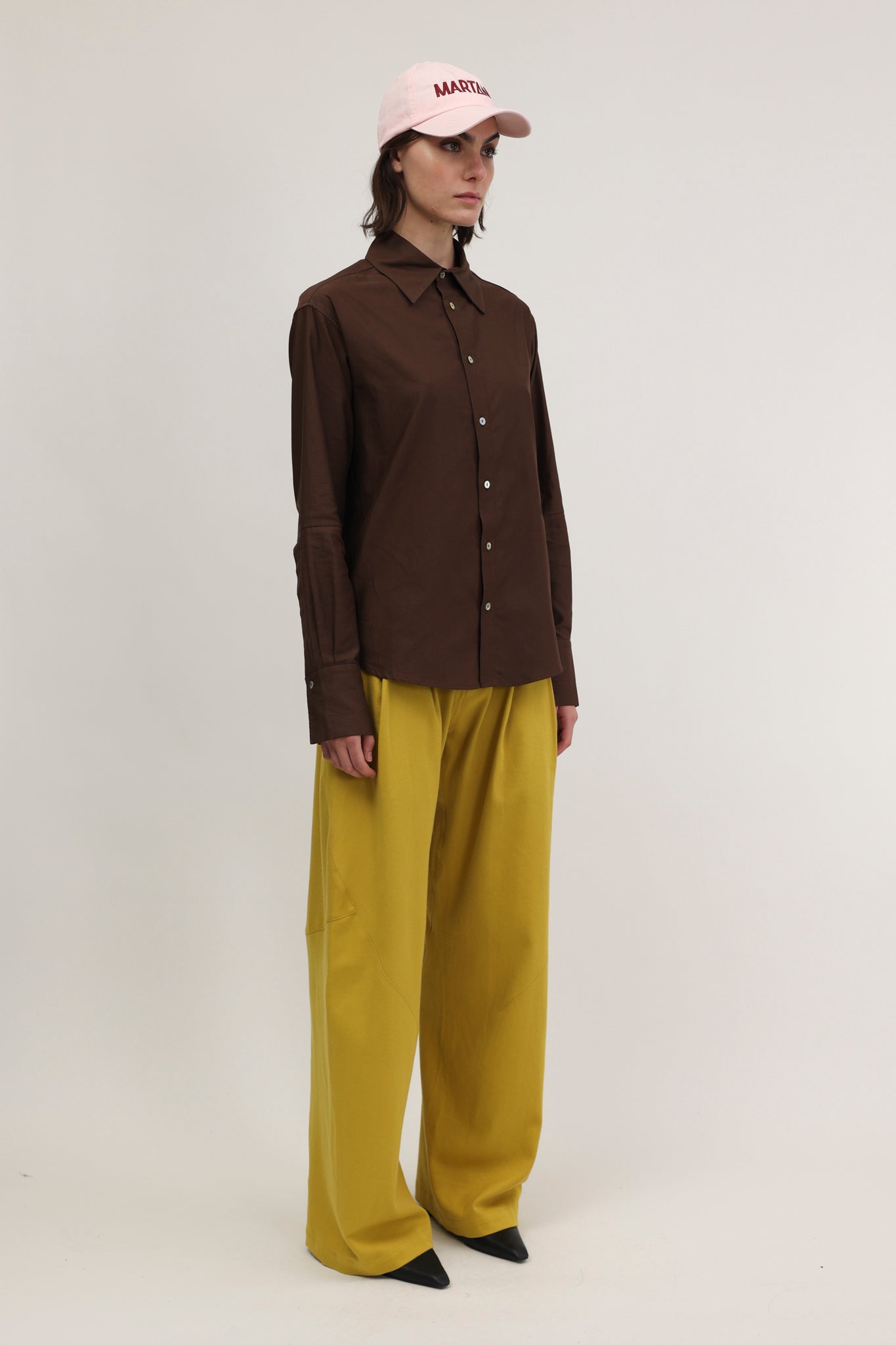Marchi Shirt Chocolate Brown