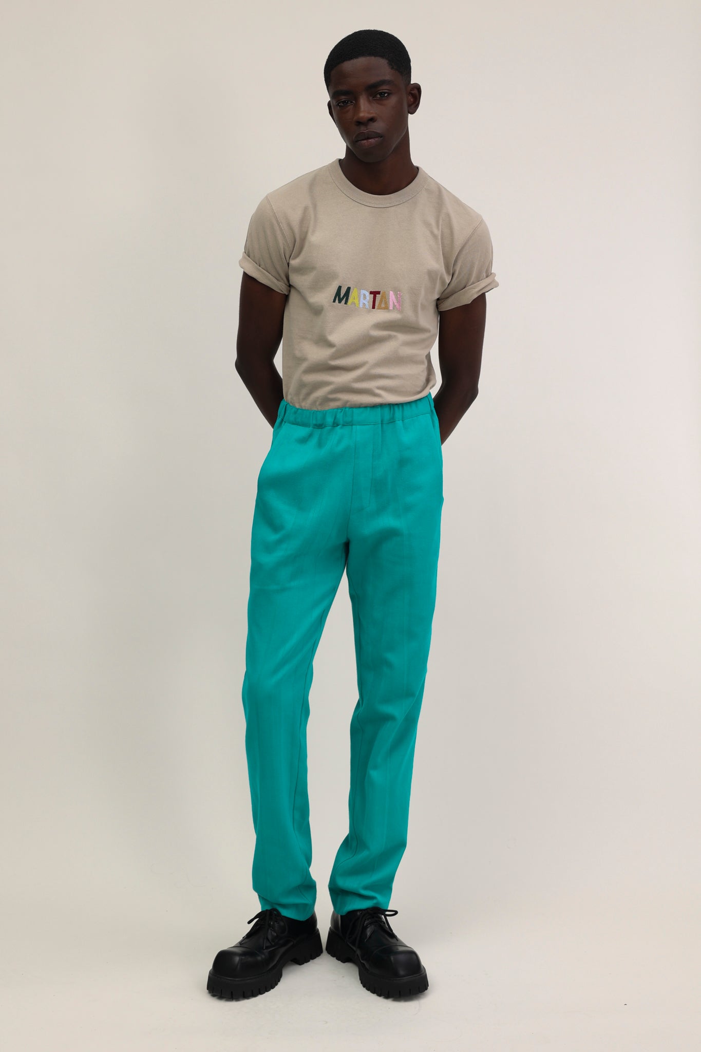 Nore Trousers Seaweed Green