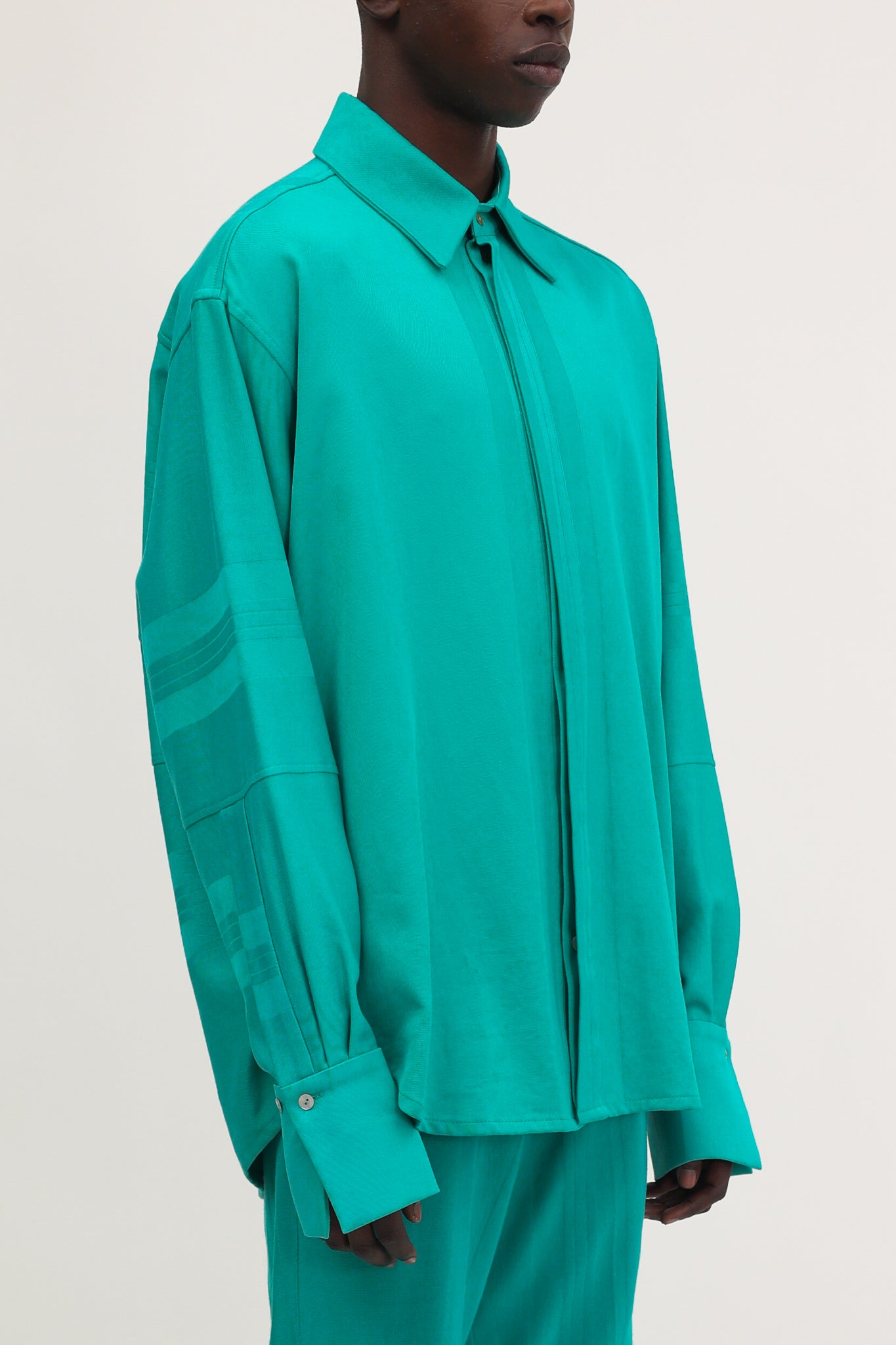 Nore Overshirt Seaweed Green