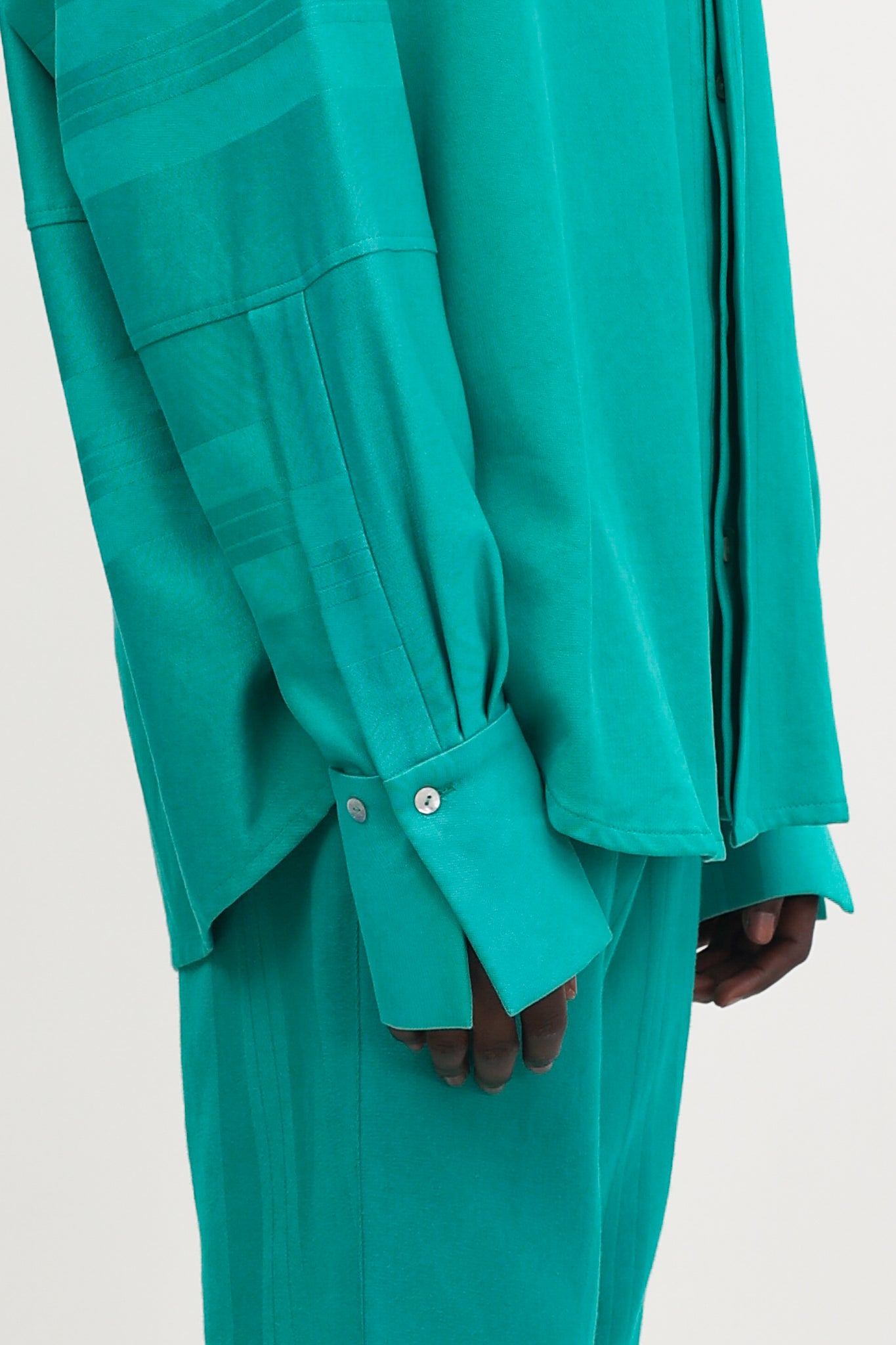 Nore Overshirt Seaweed Green