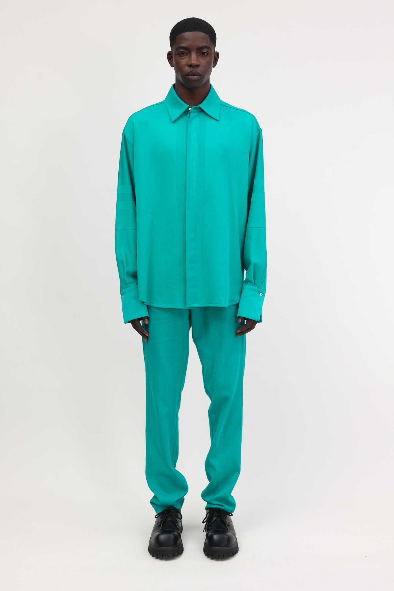 Nore Overshirt Seaweed Green