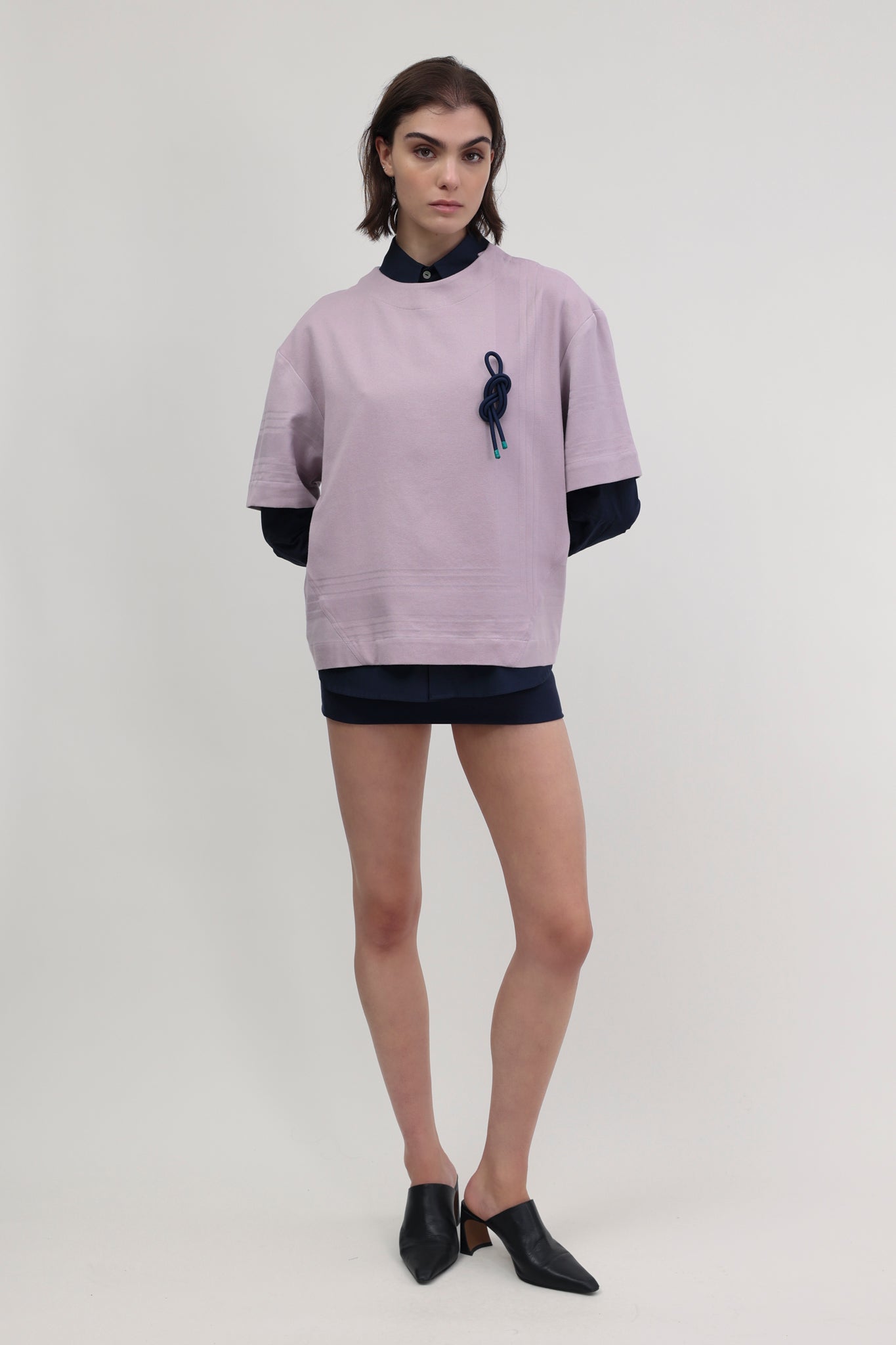 Charlie T-shirt Dusted Lilac