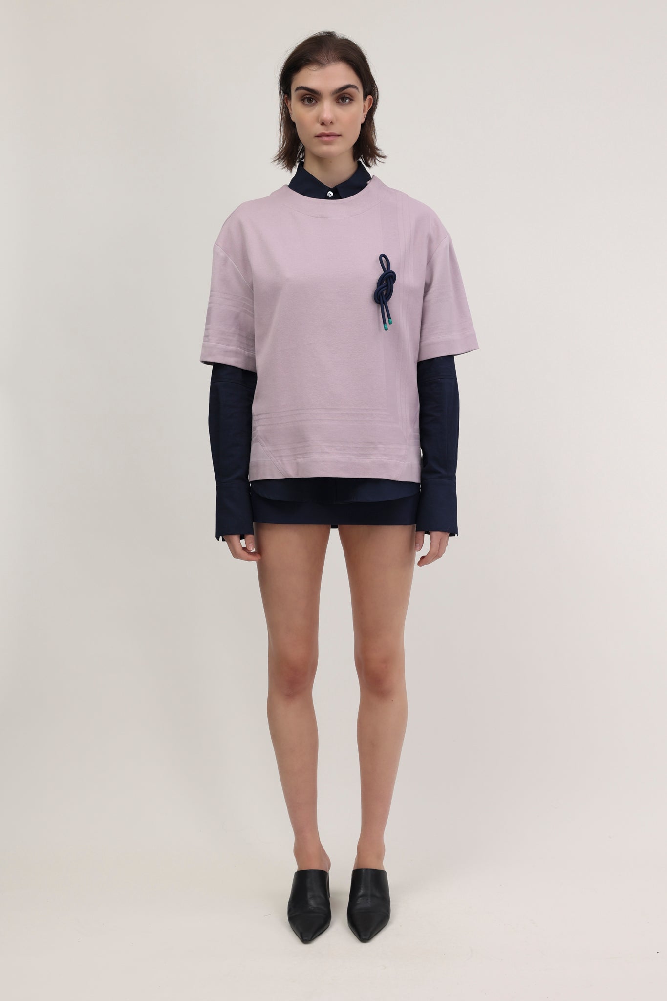 Charlie T-shirt Dusted Lilac