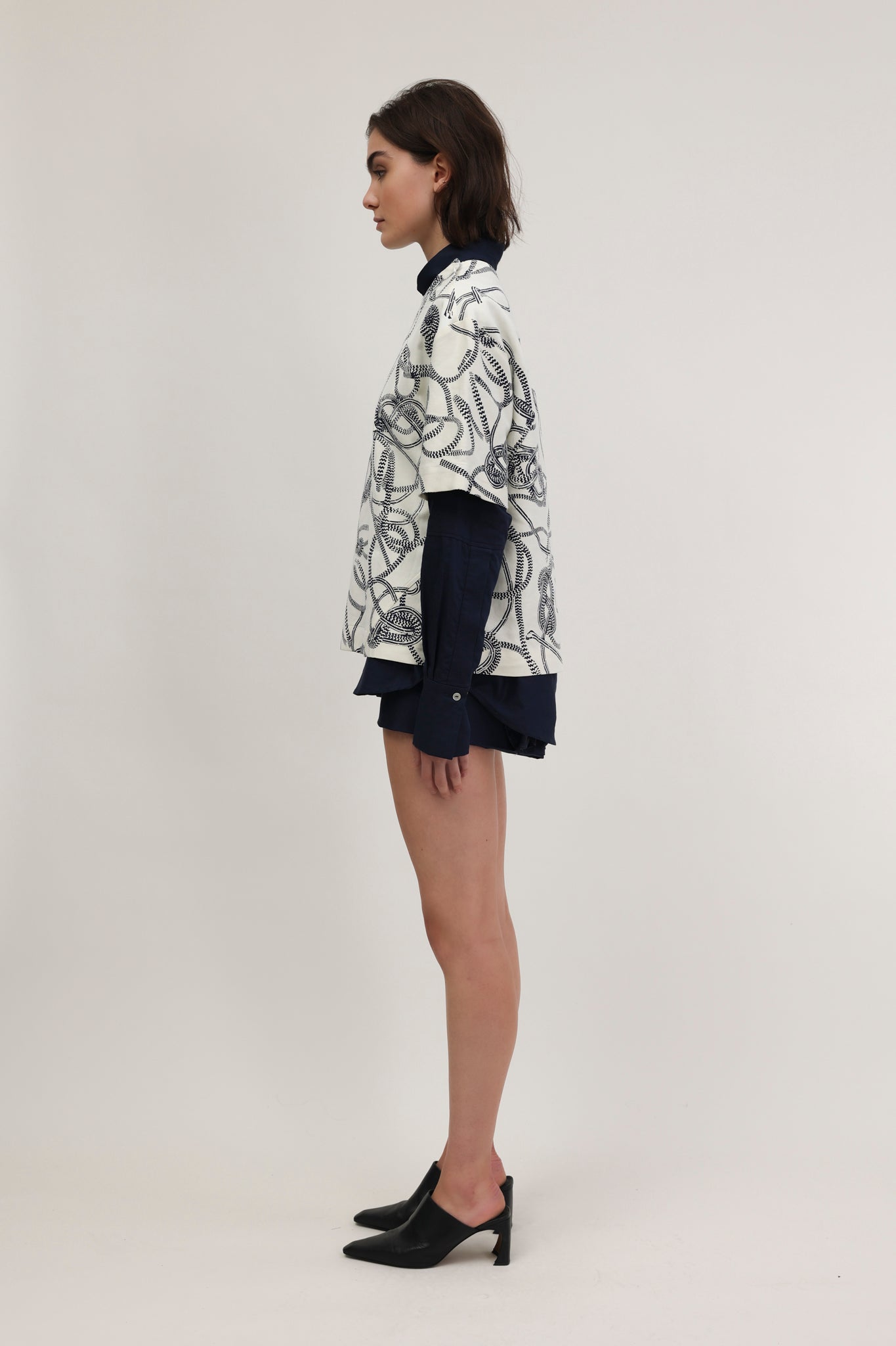 Charlie T-shirt Knotted print