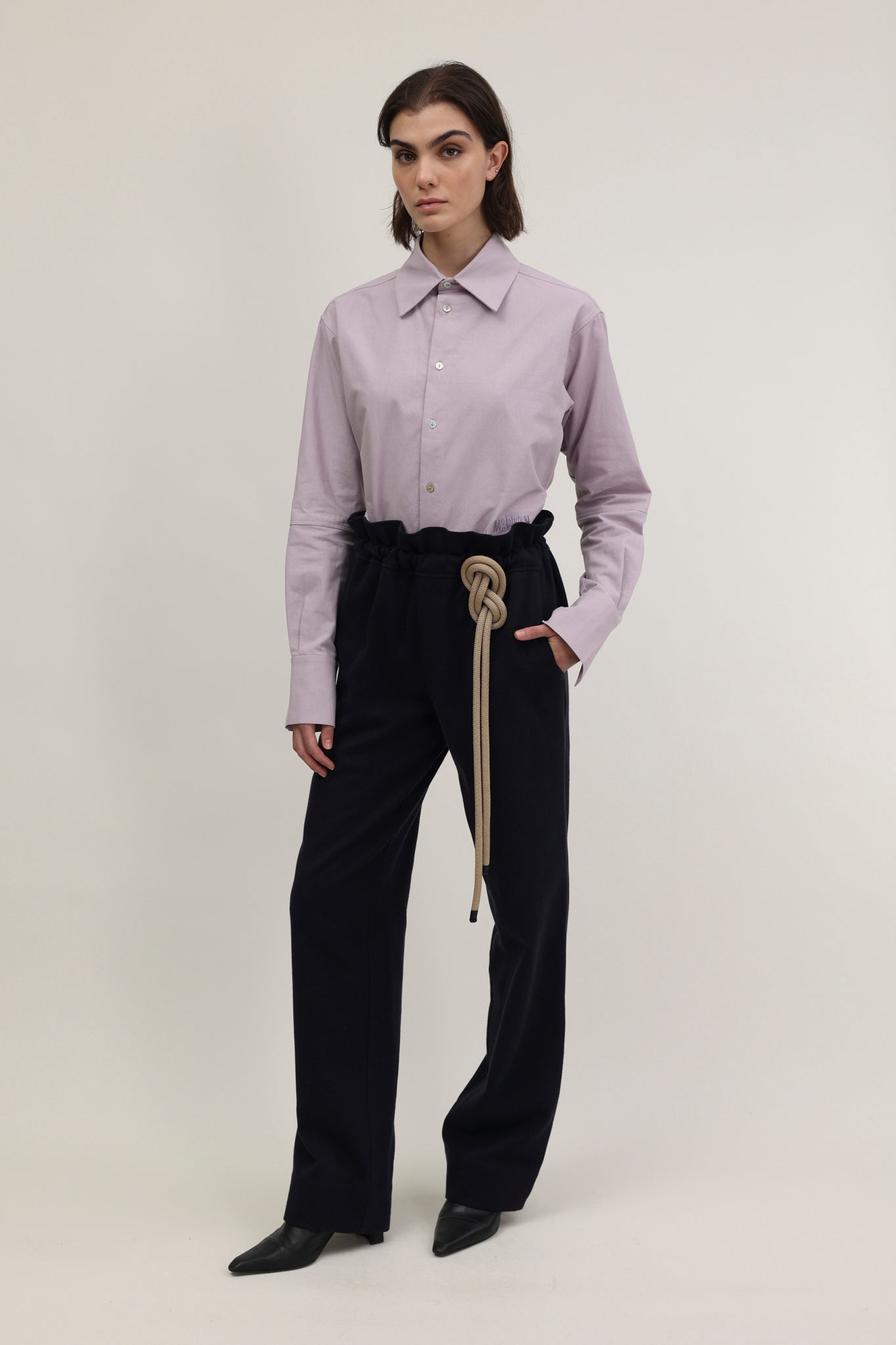 Davide Trousers Navy Blue