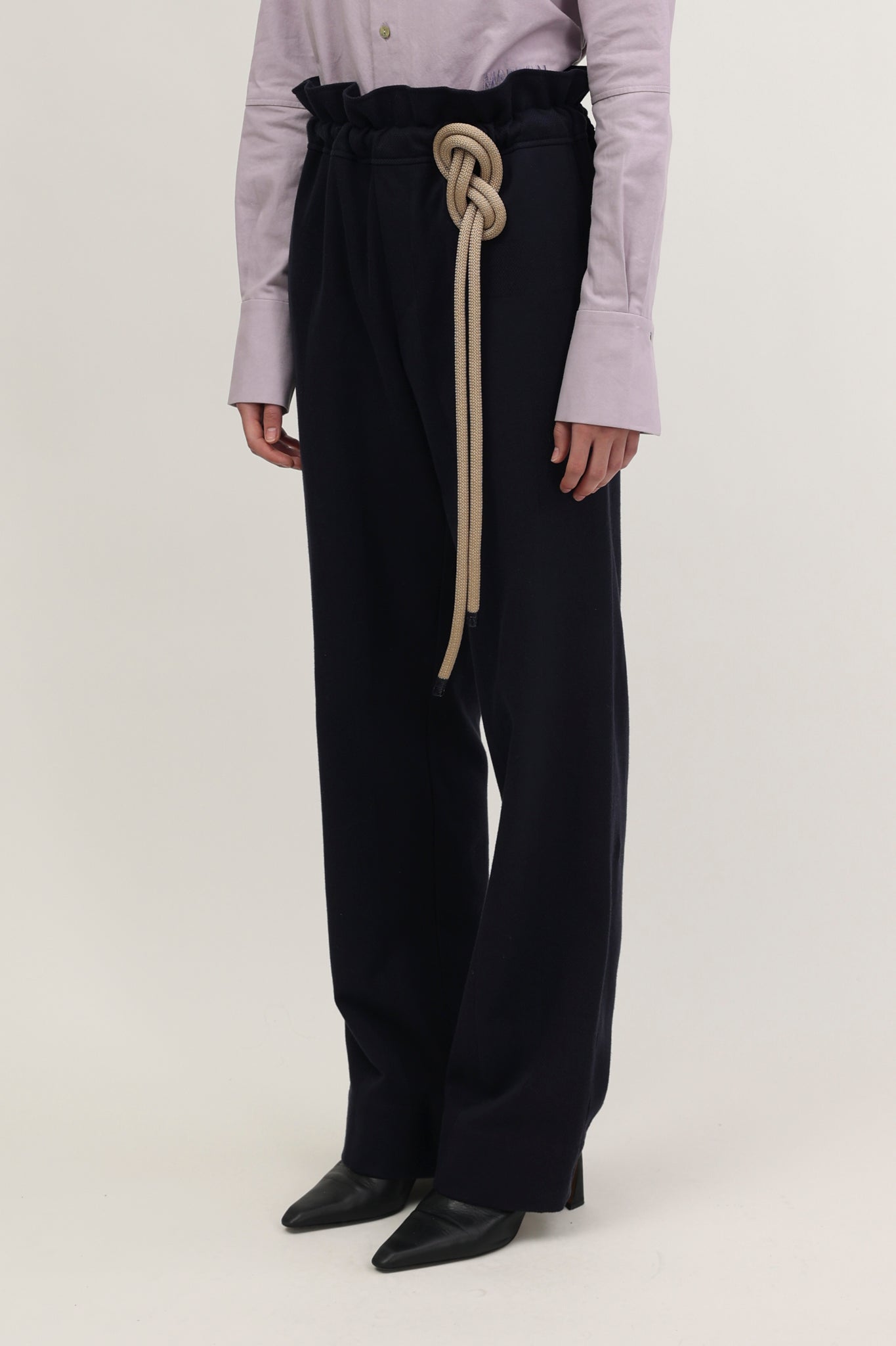 Davide Trousers Navy Blue