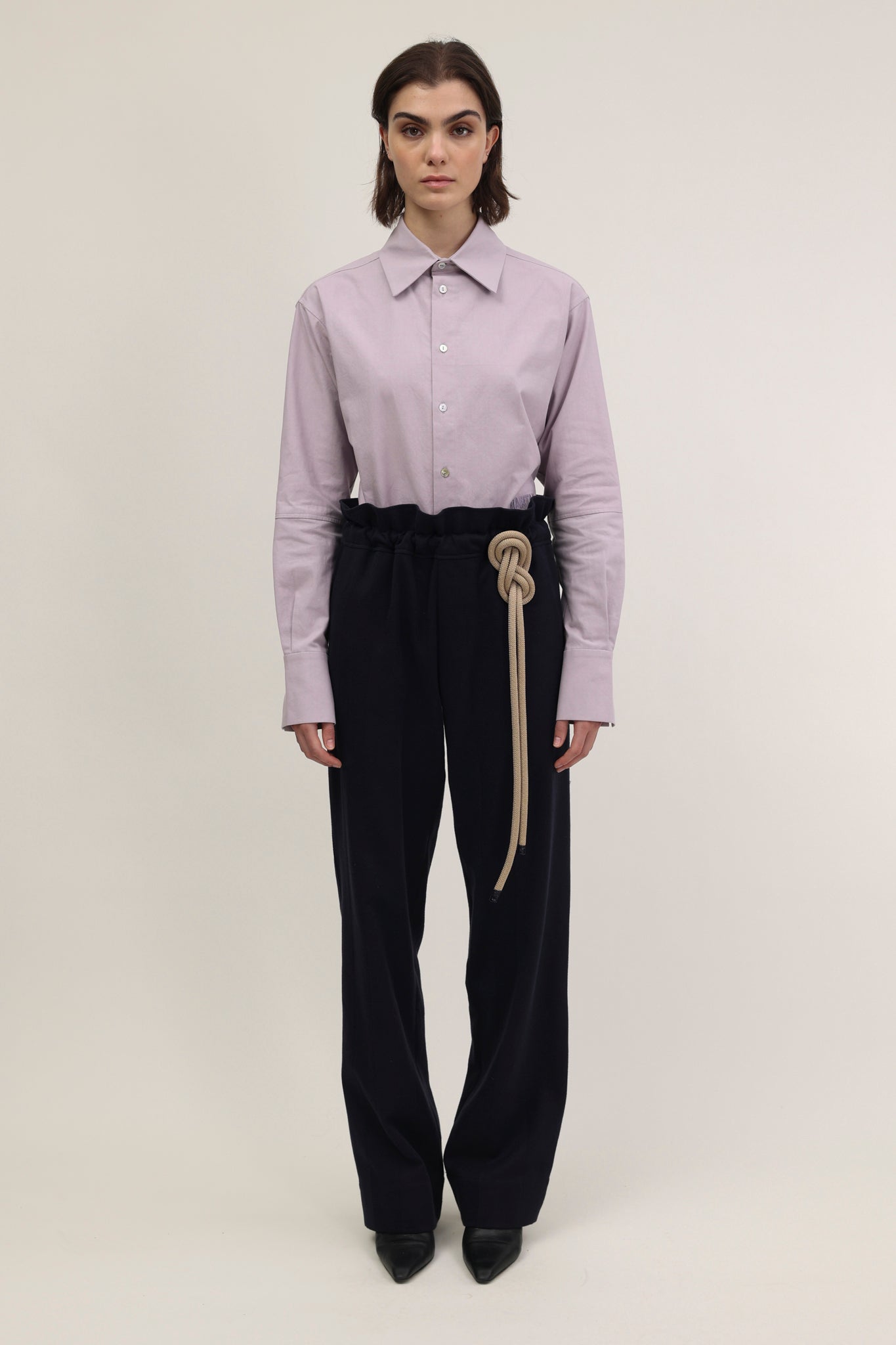 Davide Trousers Navy Blue