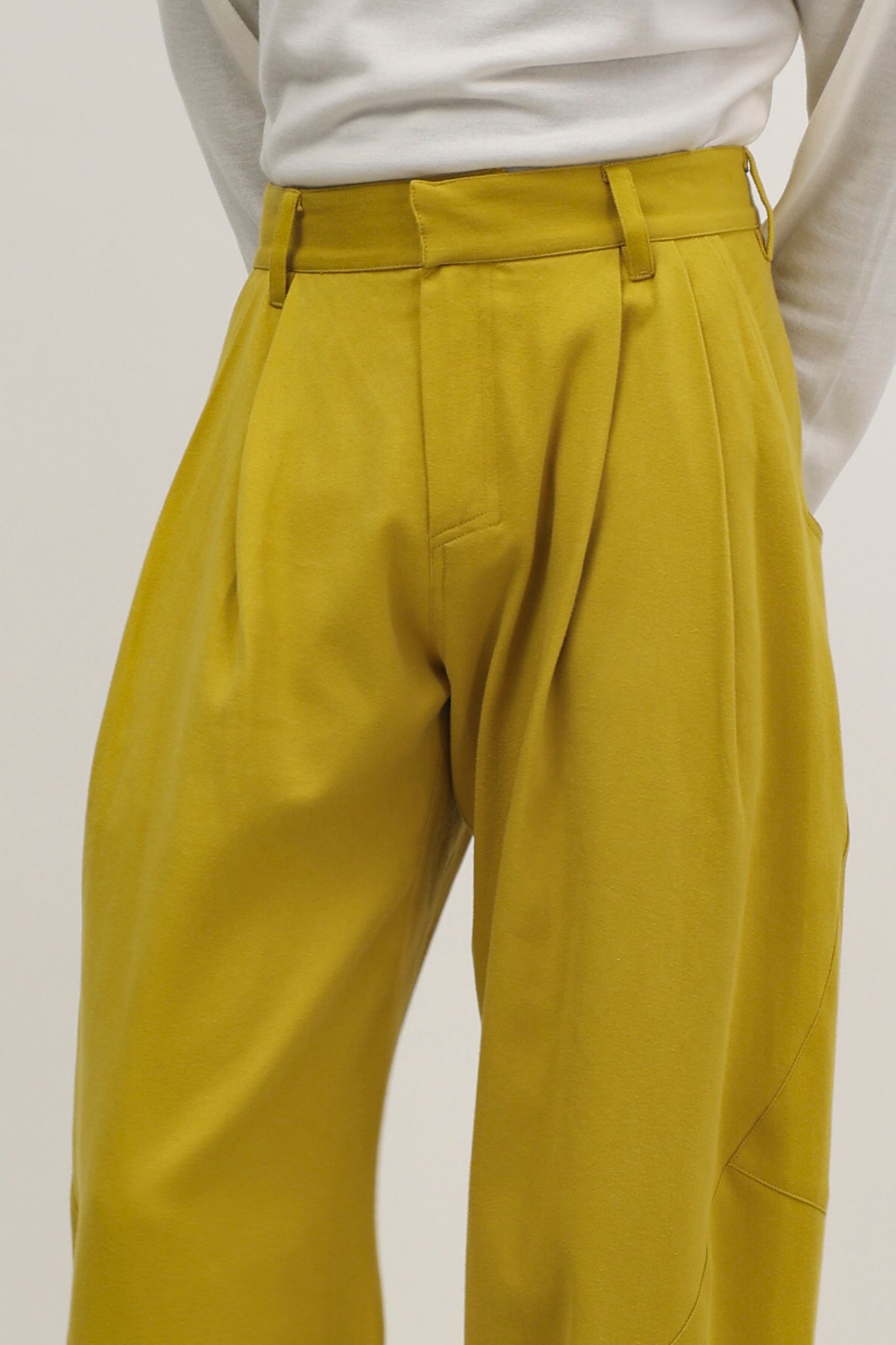 Jo Trousers Dirty Yellow