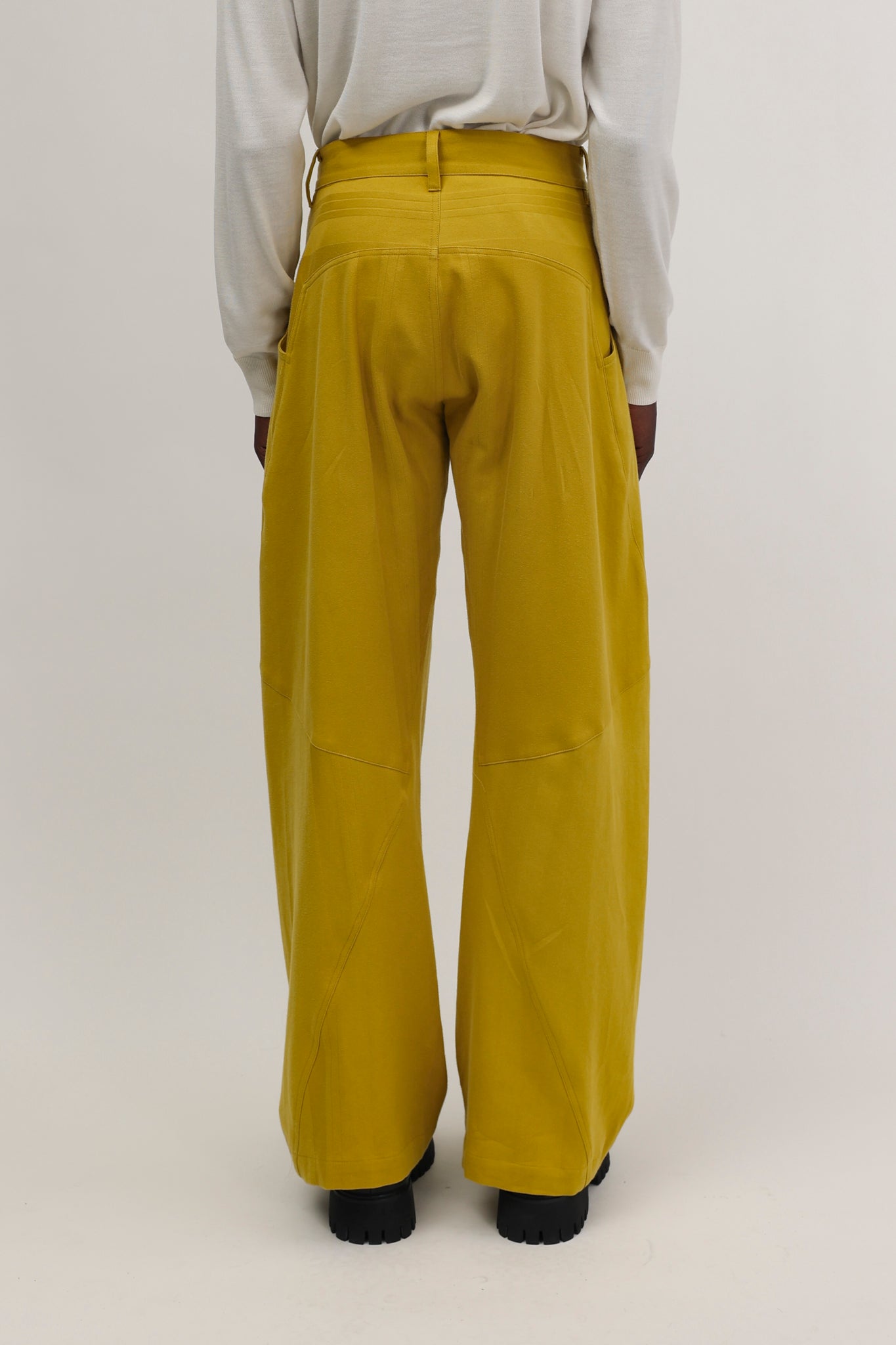 Jo Trousers Dirty Yellow