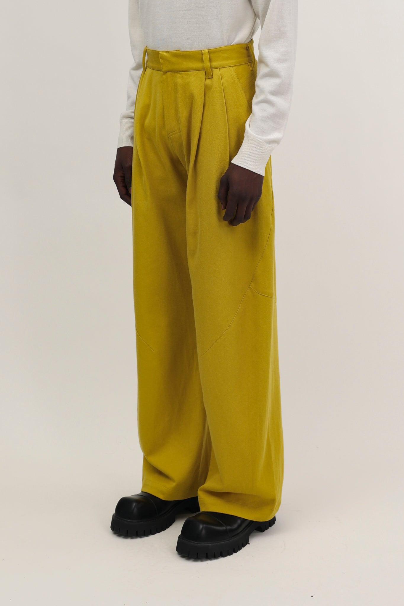 Jo Trousers Dirty Yellow