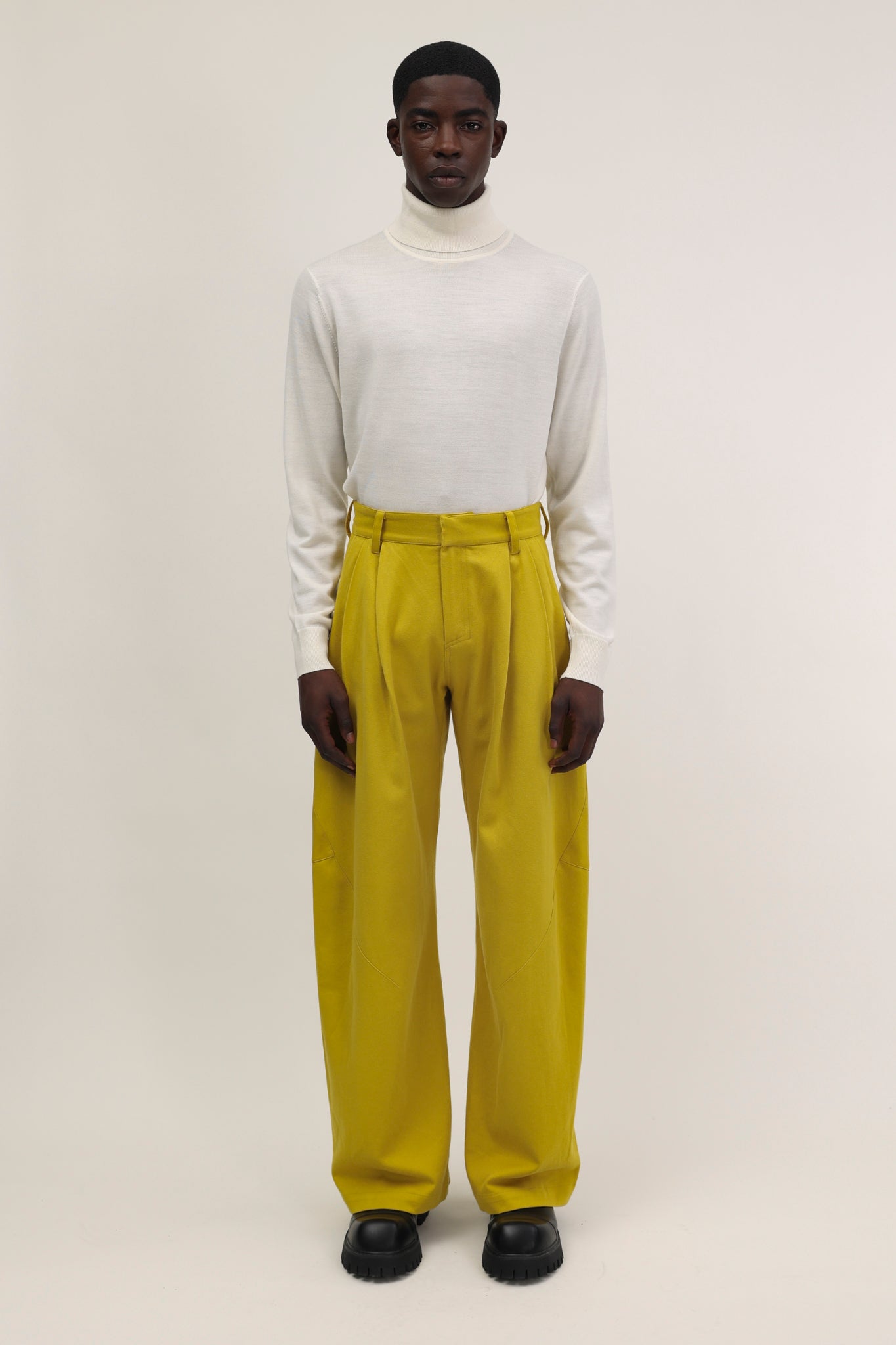Jo Trousers Dirty Yellow