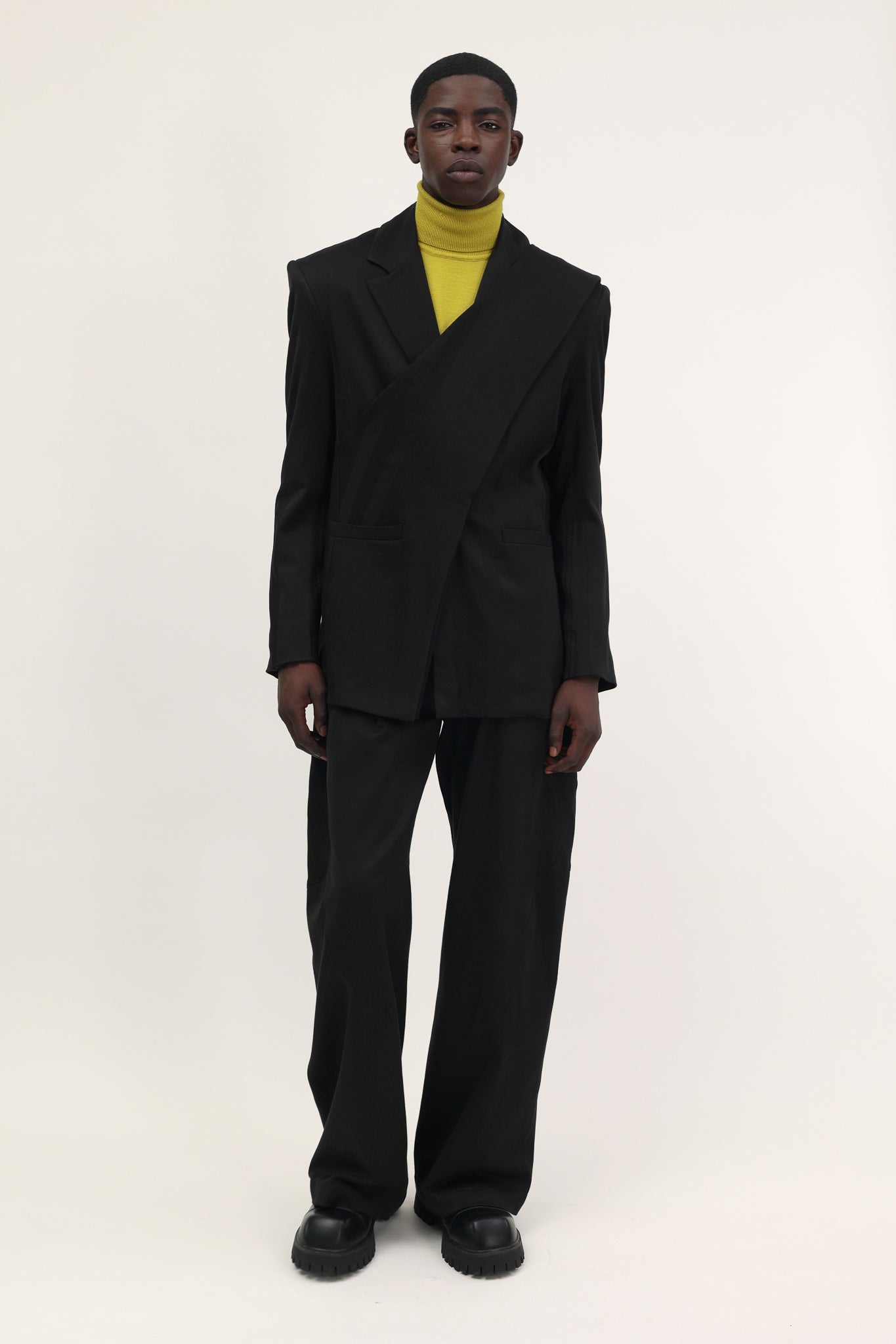 Wibo Blazer Charcoal Black