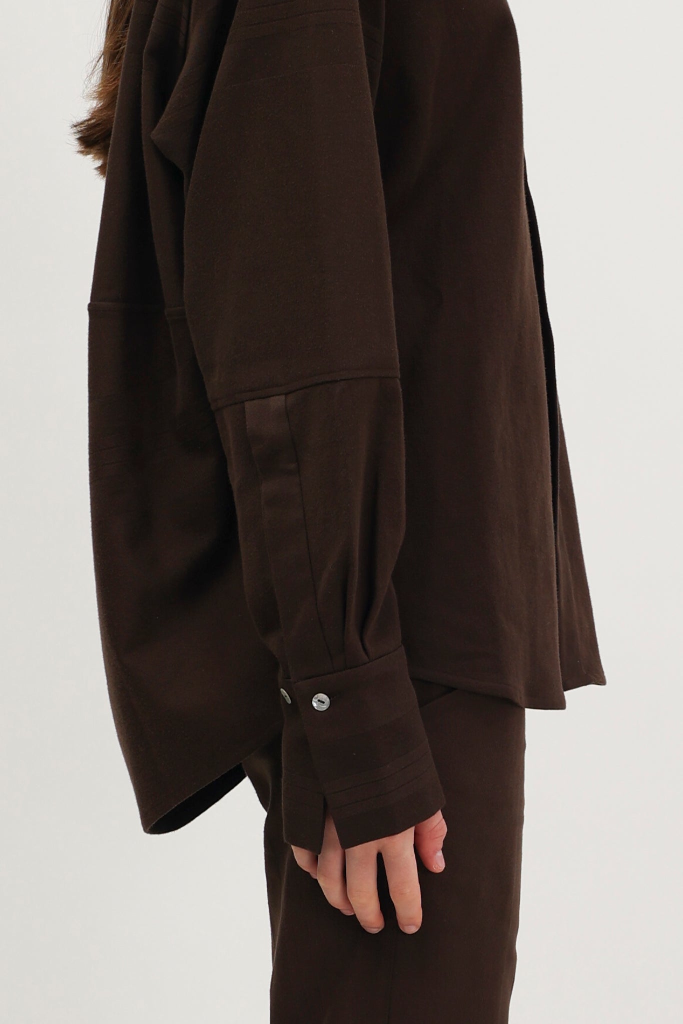 Nore Overshirt Chocolate Brown